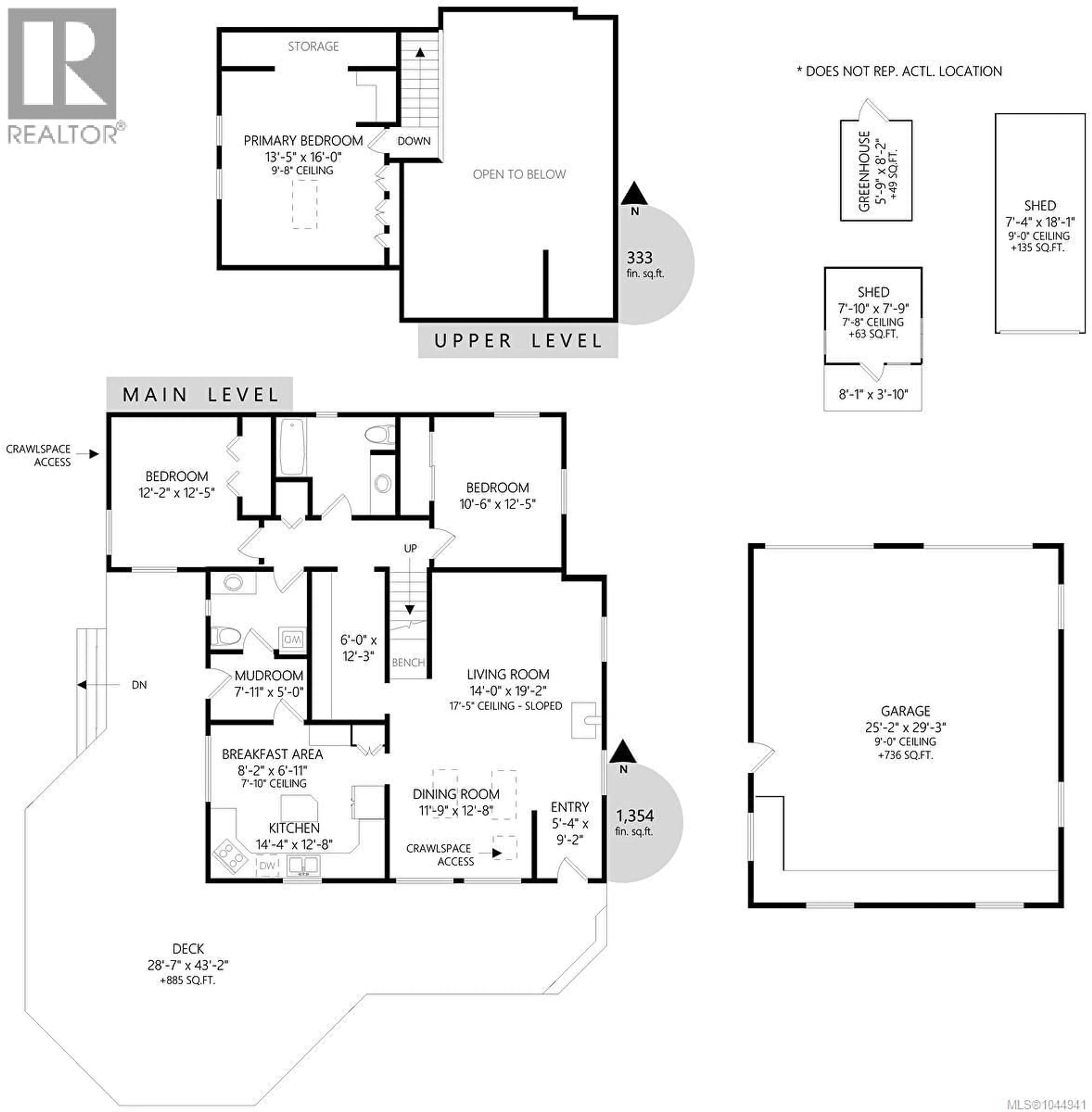 Floor plan for 649 WOODCREEK DRIVE, North Saanich British Columbia V8L5K5