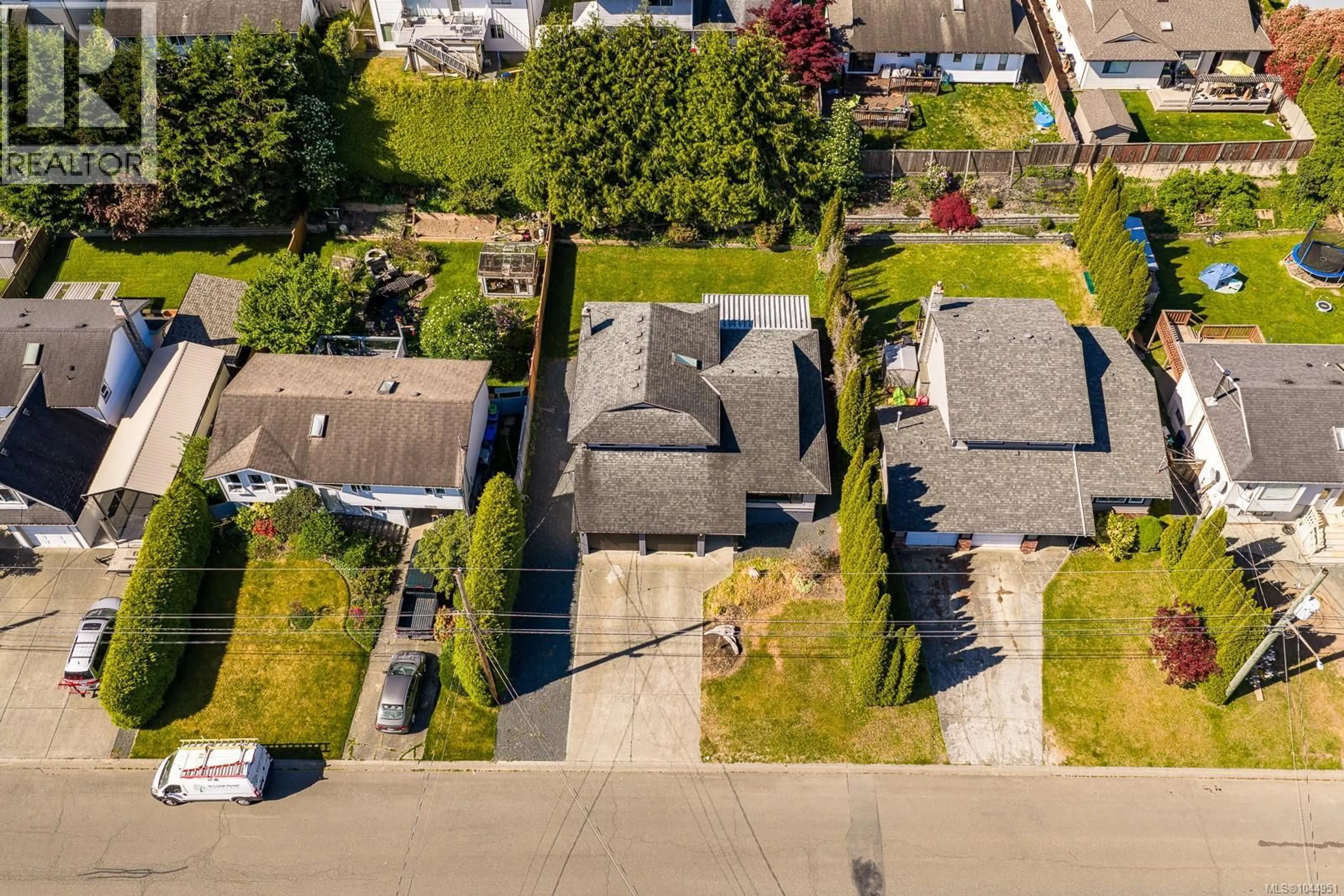 A pic from outside/outdoor area/front of a property/back of a property/a pic from drone, street for 1732 PENFIELD ROAD, Campbell River British Columbia V9W7R4