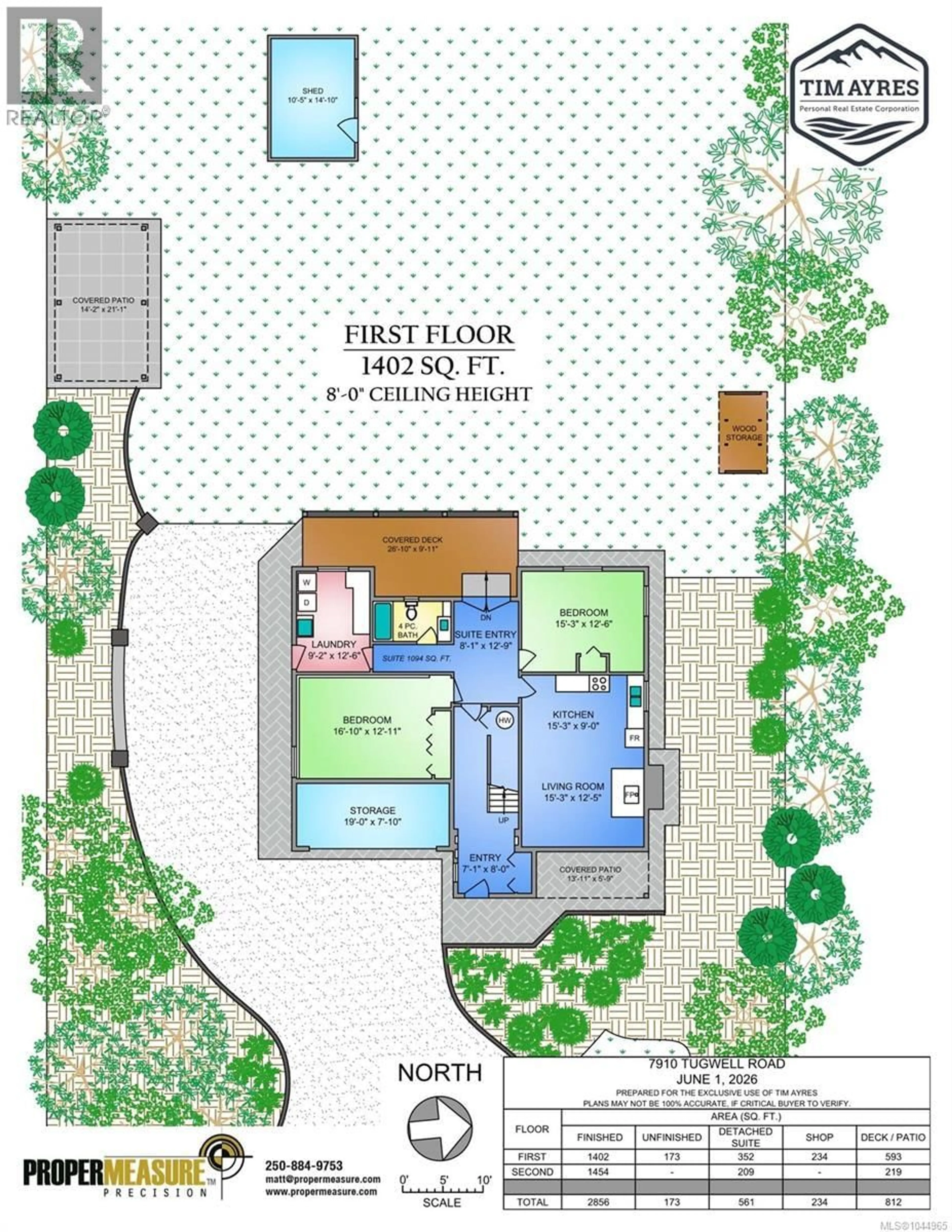 Floor plan for 7910 TUGWELL ROAD, Sooke British Columbia V9Z0J8