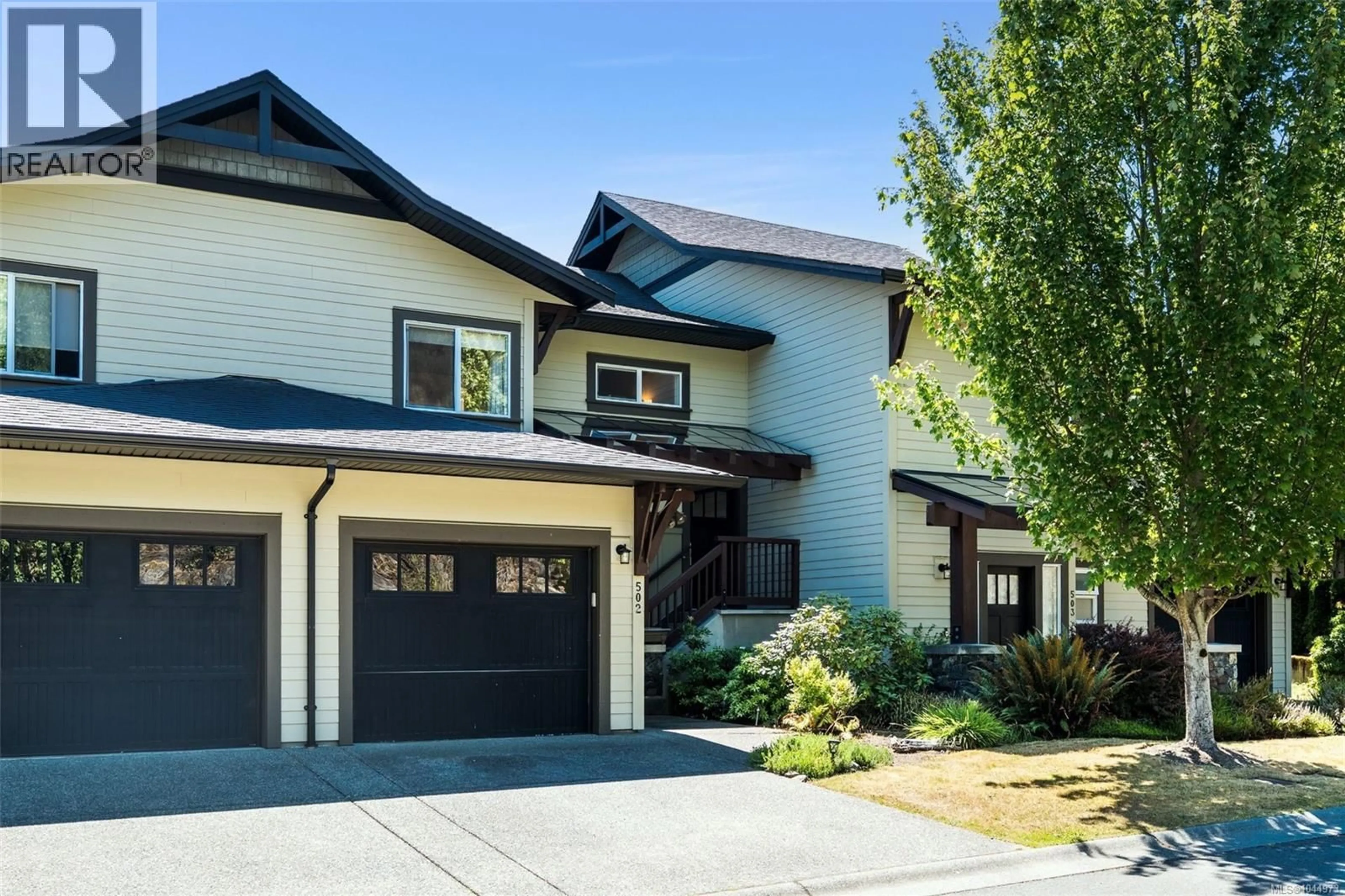 Home with vinyl exterior material, street for 502 - 2234 STONE CREEK PLACE, Sooke British Columbia V9Z1J7