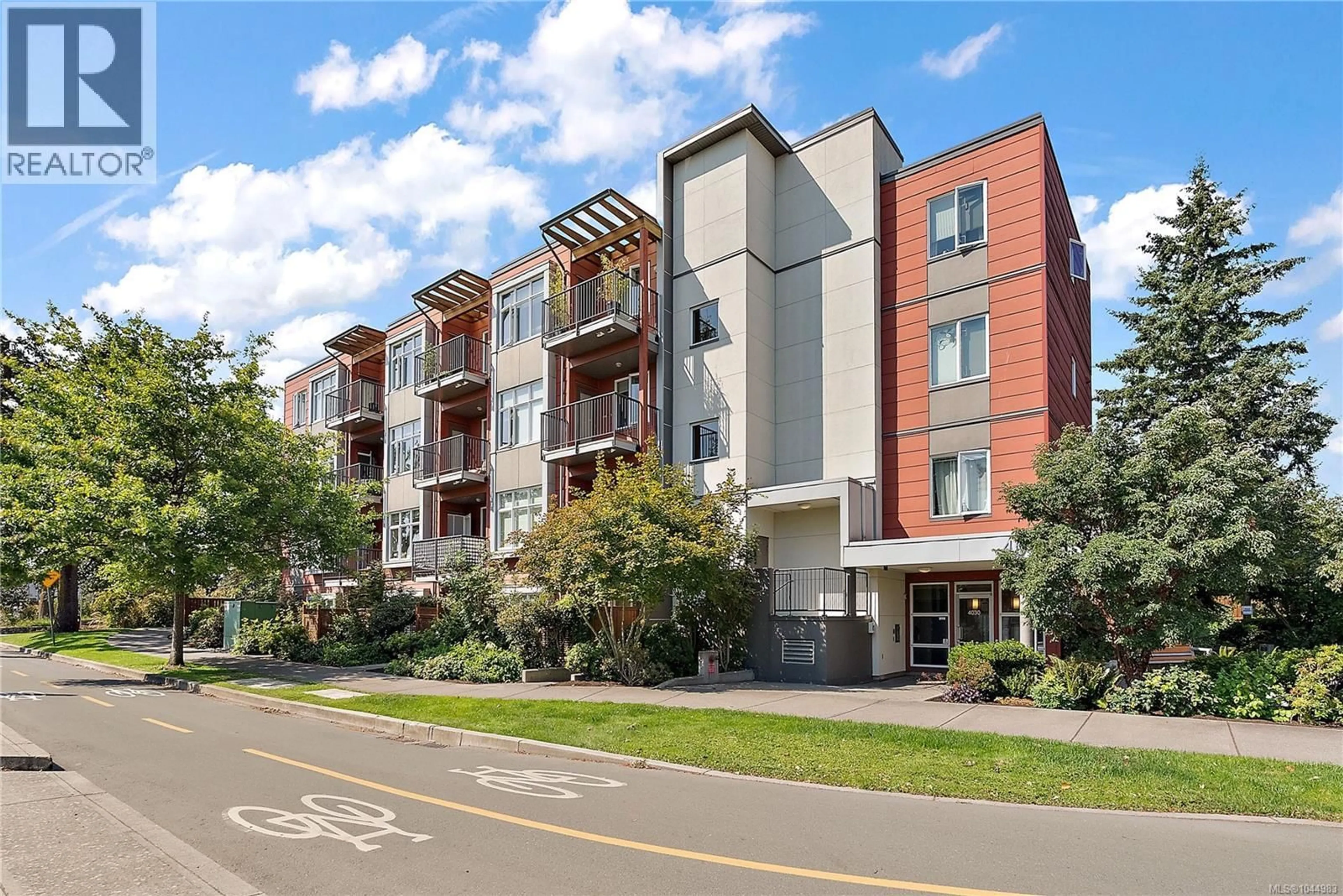 Home with brick exterior material, building for 102 - 4030 BORDEN STREET, Saanich British Columbia V8X2E9