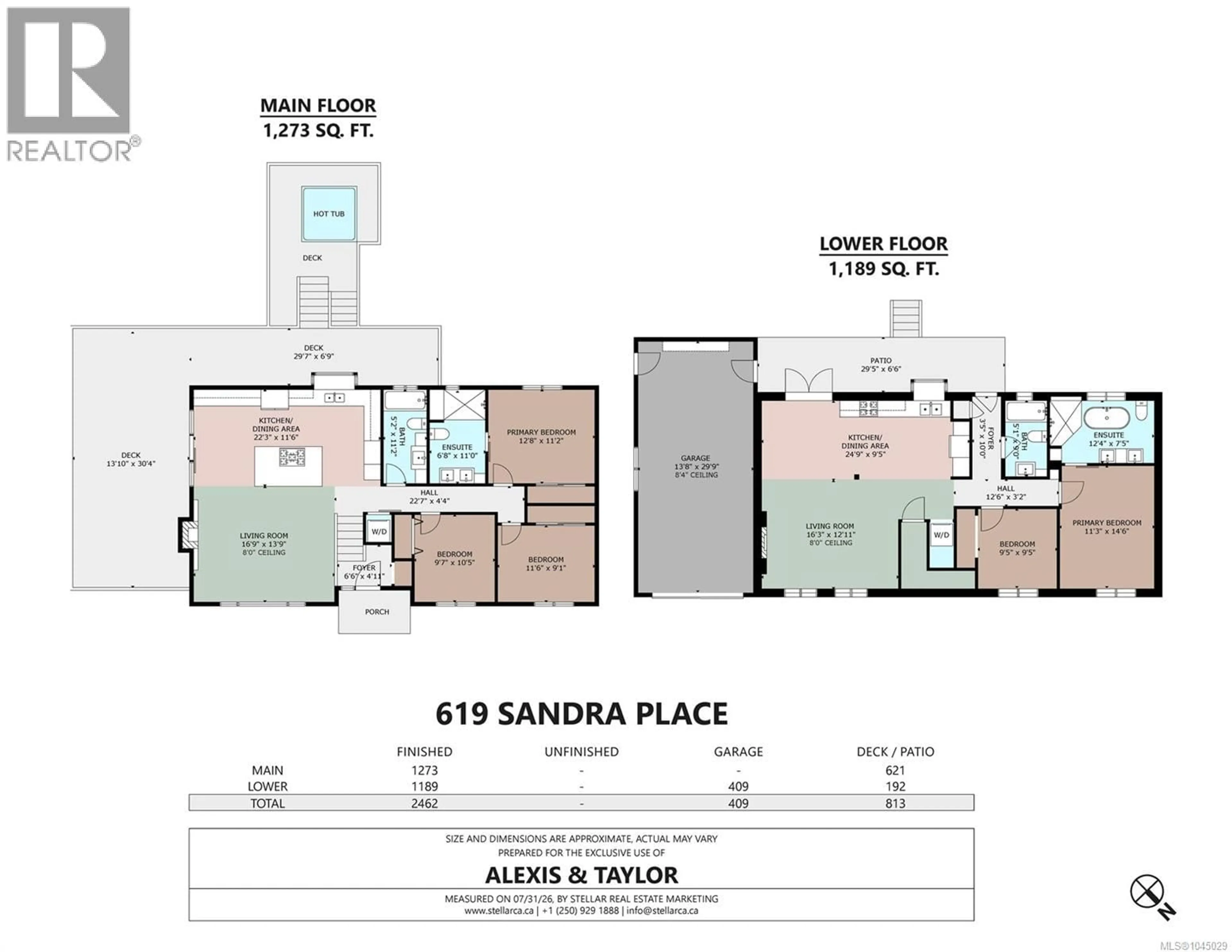 Floor plan for 619 SANDRA PLACE, Langford British Columbia V9B4Y2