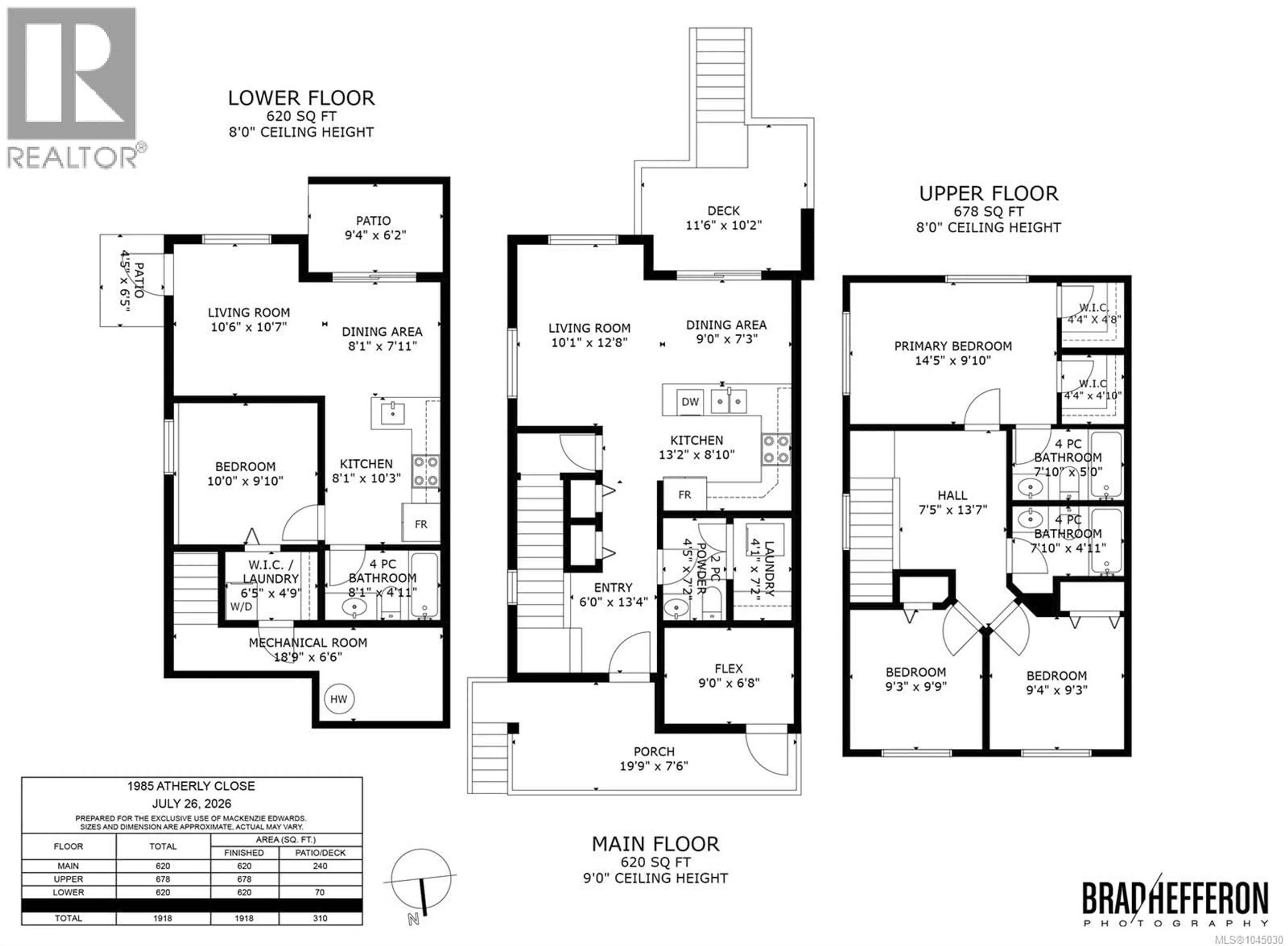 Floor plan for 1985 ATHERLY CLOSE, Sooke British Columbia V9Z0P7