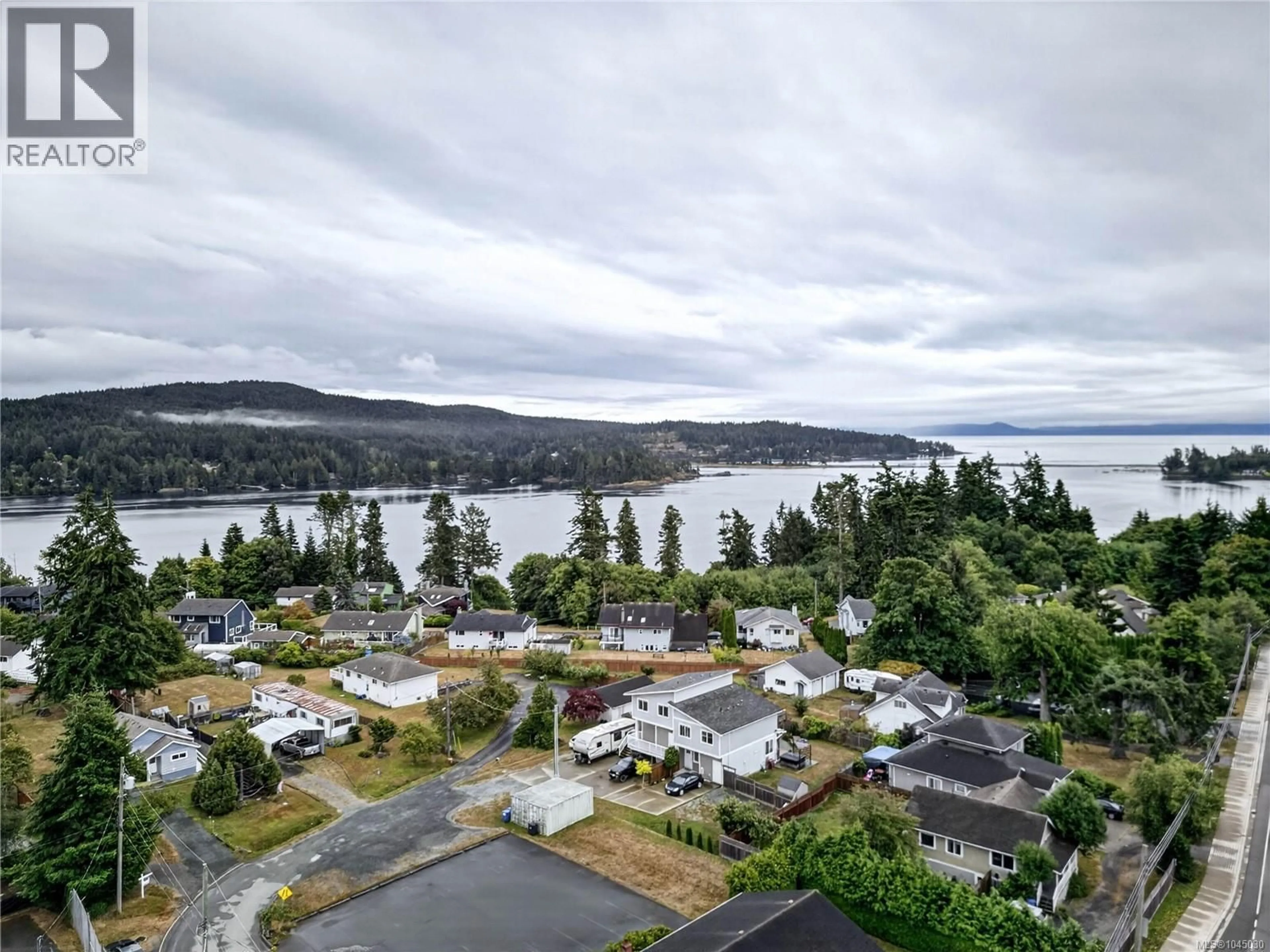 A pic from outside/outdoor area/front of a property/back of a property/a pic from drone, water/lake/river/ocean view for 1985 ATHERLY CLOSE, Sooke British Columbia V9Z0P7
