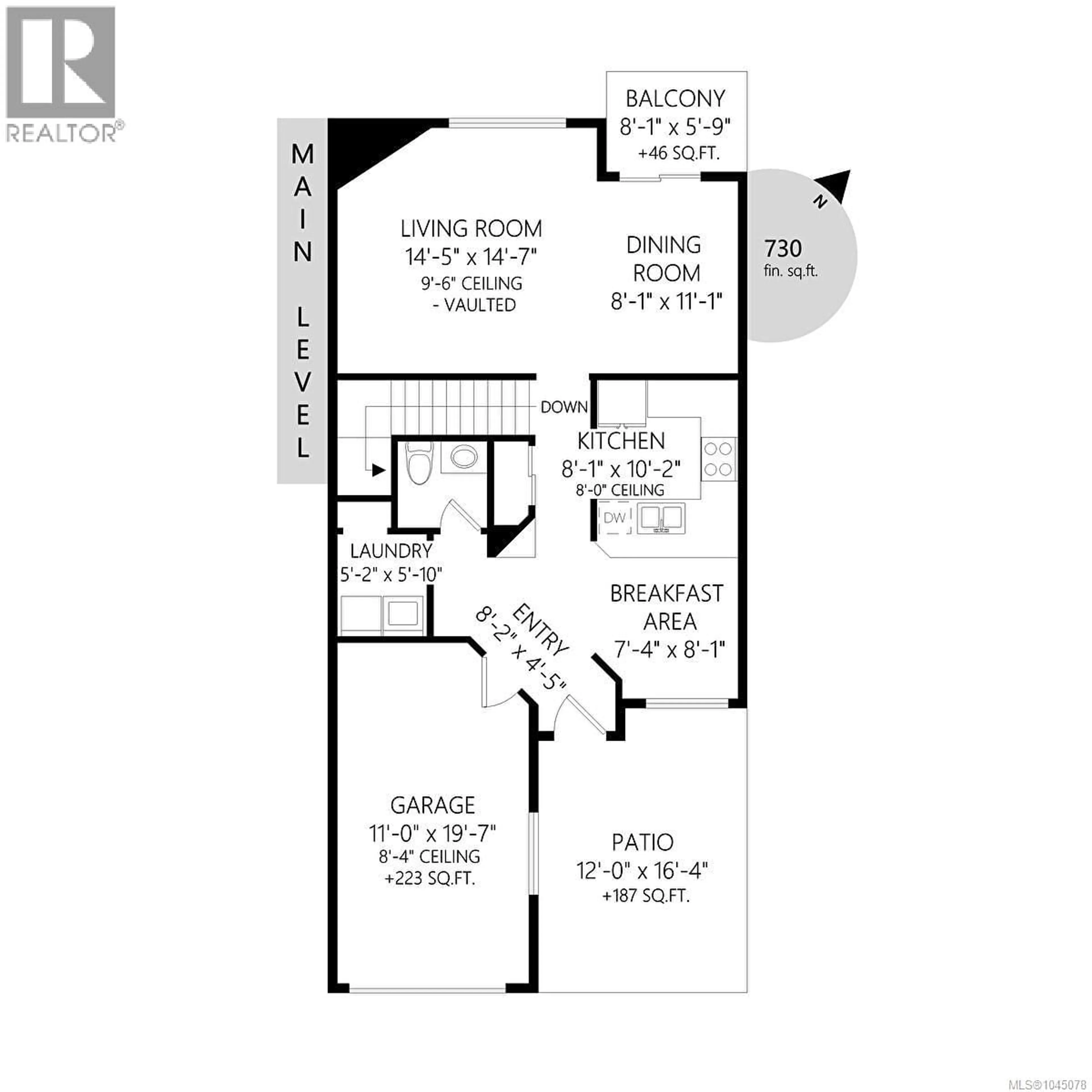 Floor plan for 14 - 2190 DRENNAN STREET, Sooke British Columbia V9Z1J4