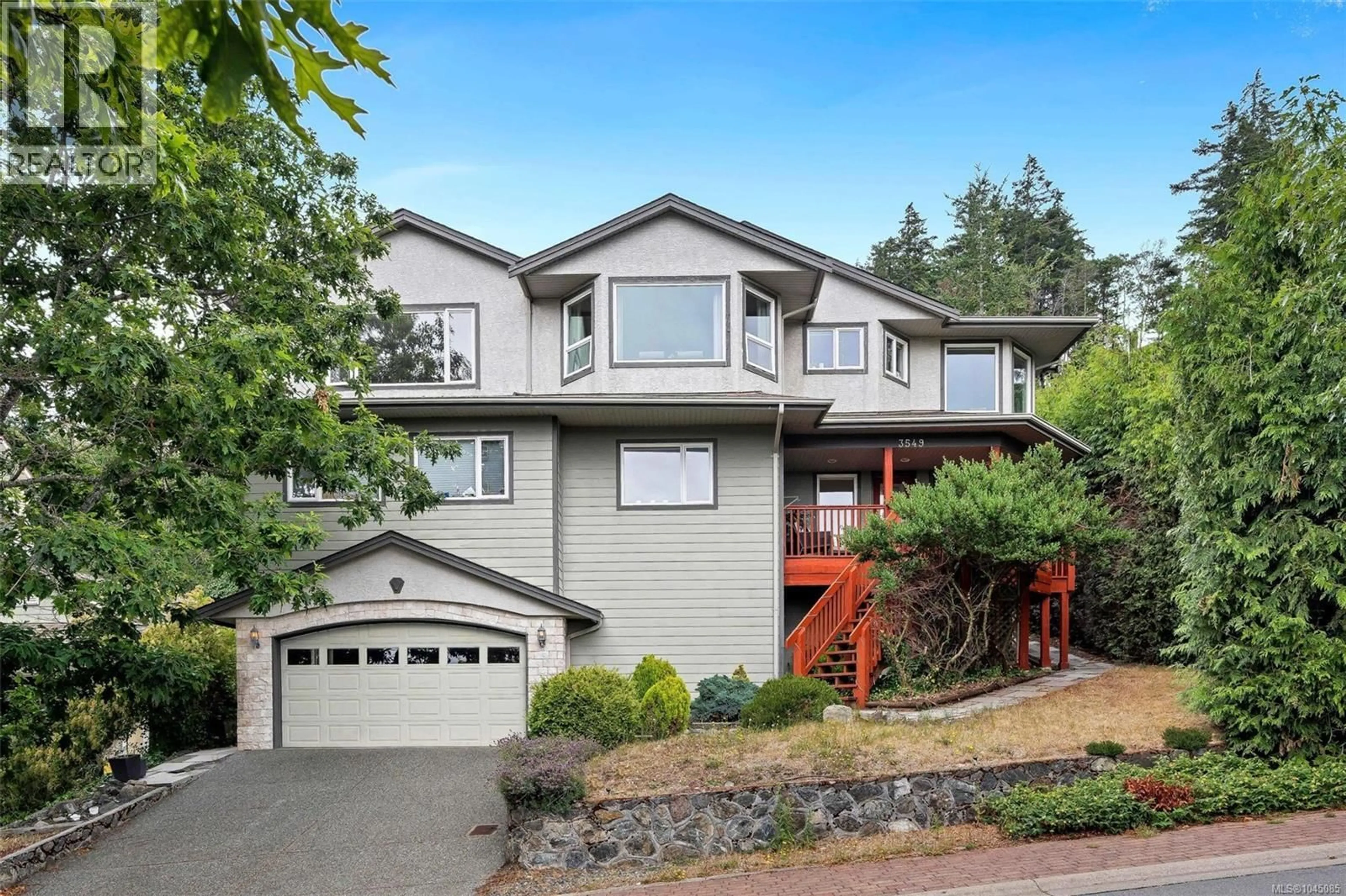 Home with vinyl exterior material, street for 3549 SUN ESTATE, Langford British Columbia V9C4J8