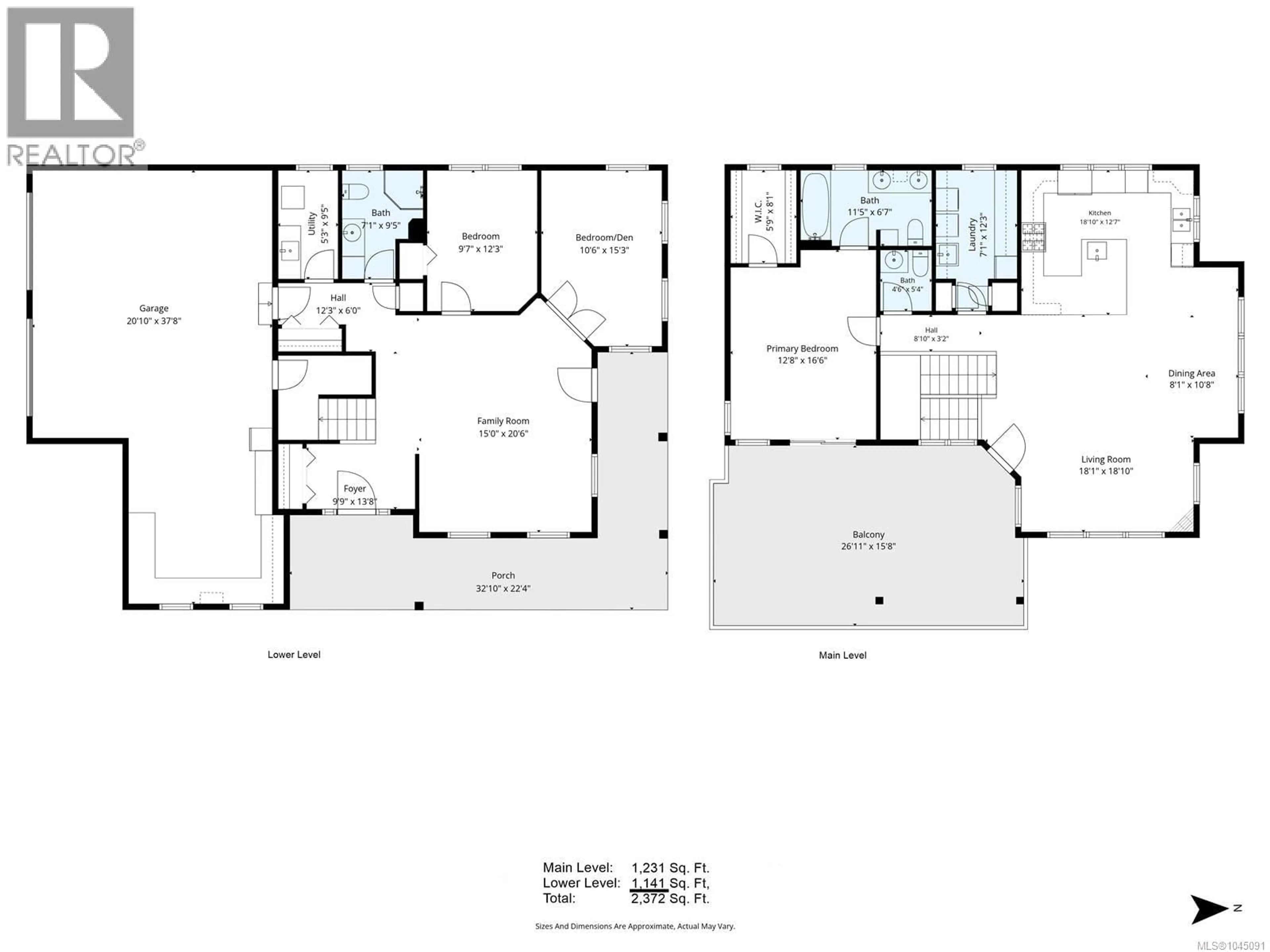 Floor plan for 1251 DISCOVERY AVENUE, Nanaimo British Columbia V9S4B3