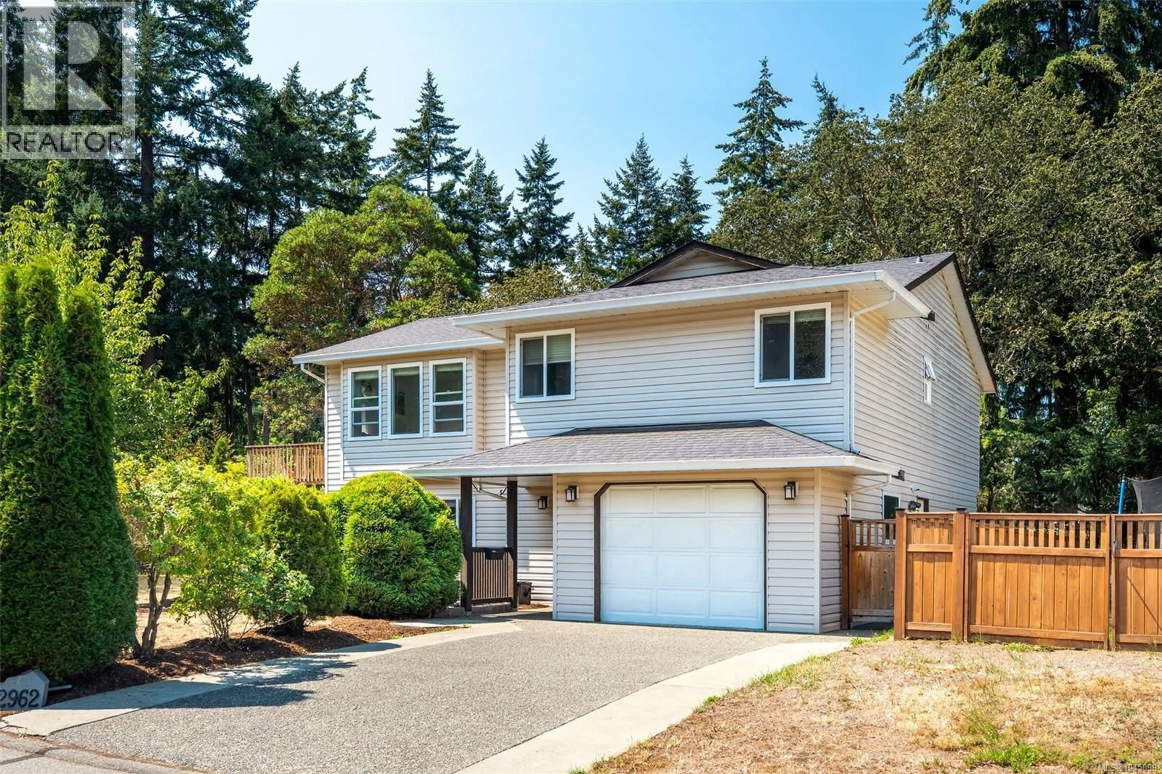 Home with vinyl exterior material, street for 2962 GLADESON LANE, Colwood British Columbia V9B5S7