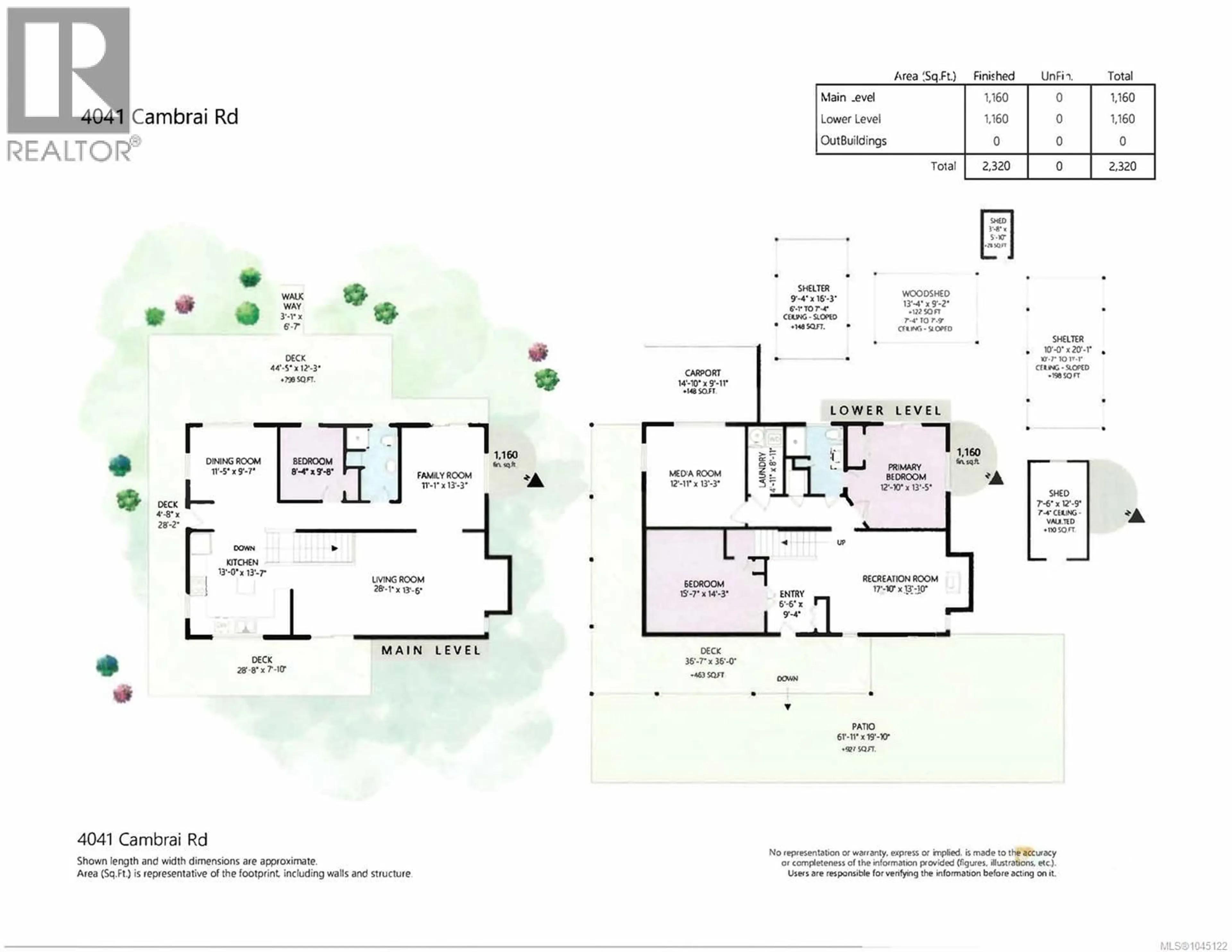 Floor plan for 4041 CAMBRAI ROAD, Duncan British Columbia V9L1N9