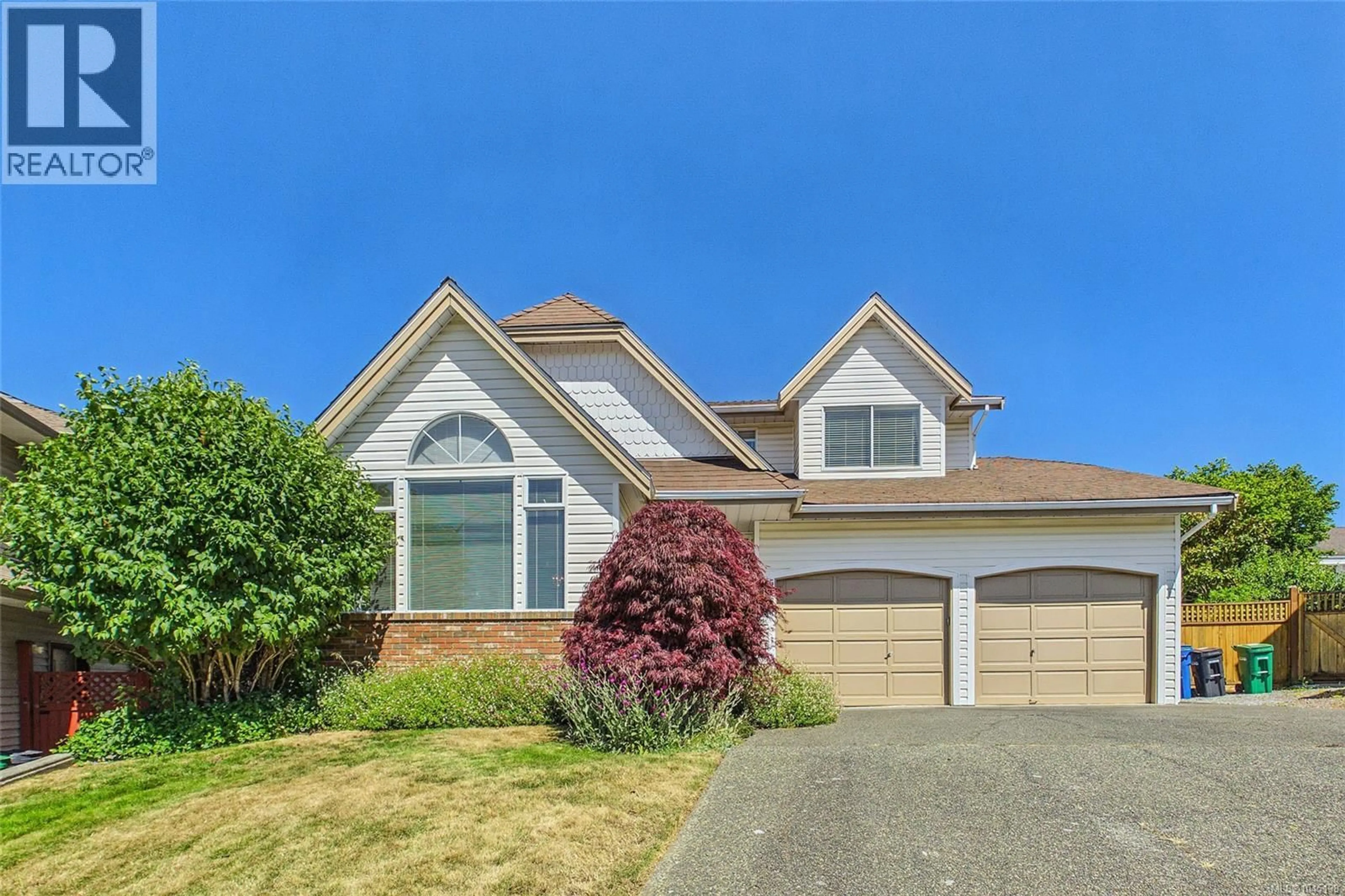 Home with vinyl exterior material, street for 5160 COLONY PARK PLACE, Nanaimo British Columbia V9V1H2