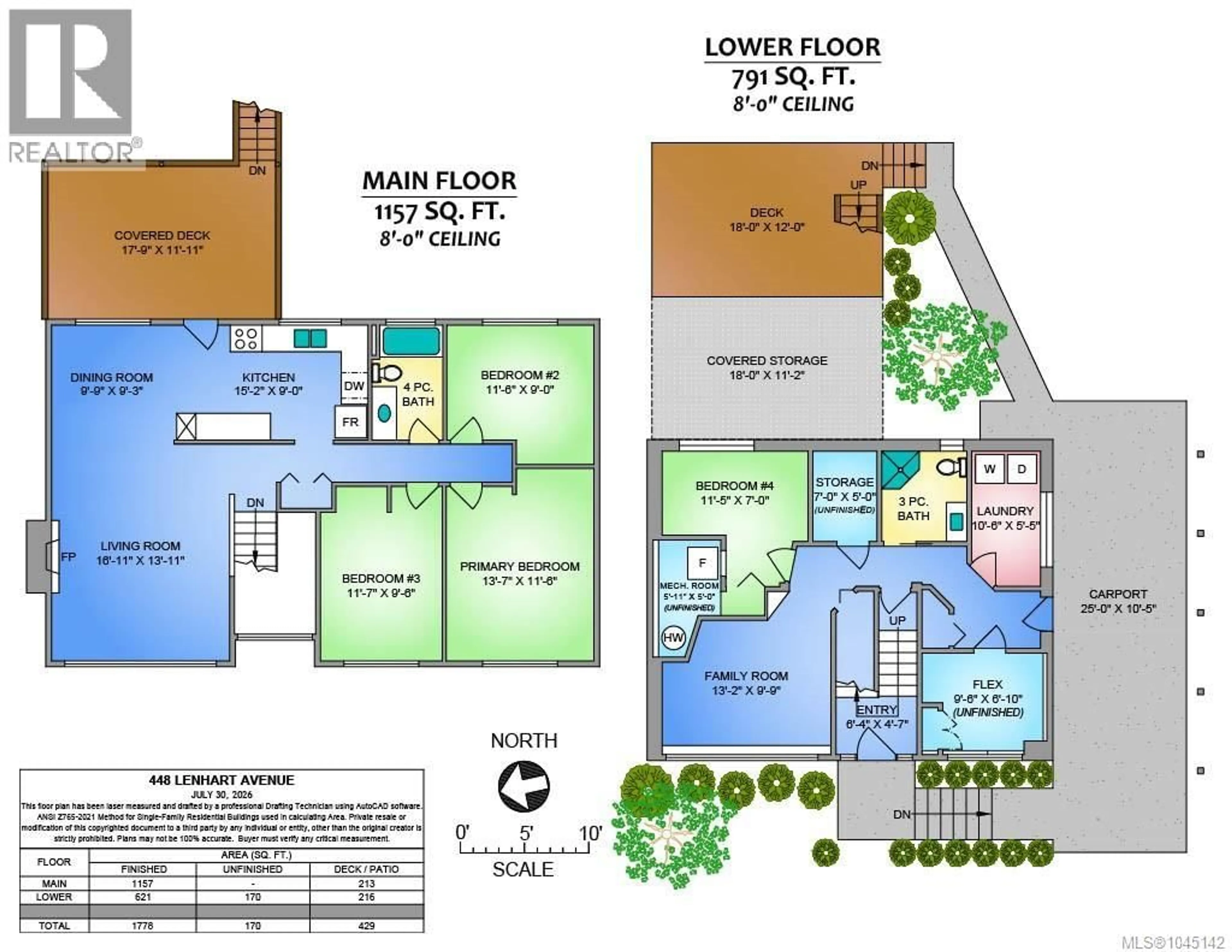Floor plan for 448 LENHART AVENUE, Nanaimo British Columbia V9S4X3