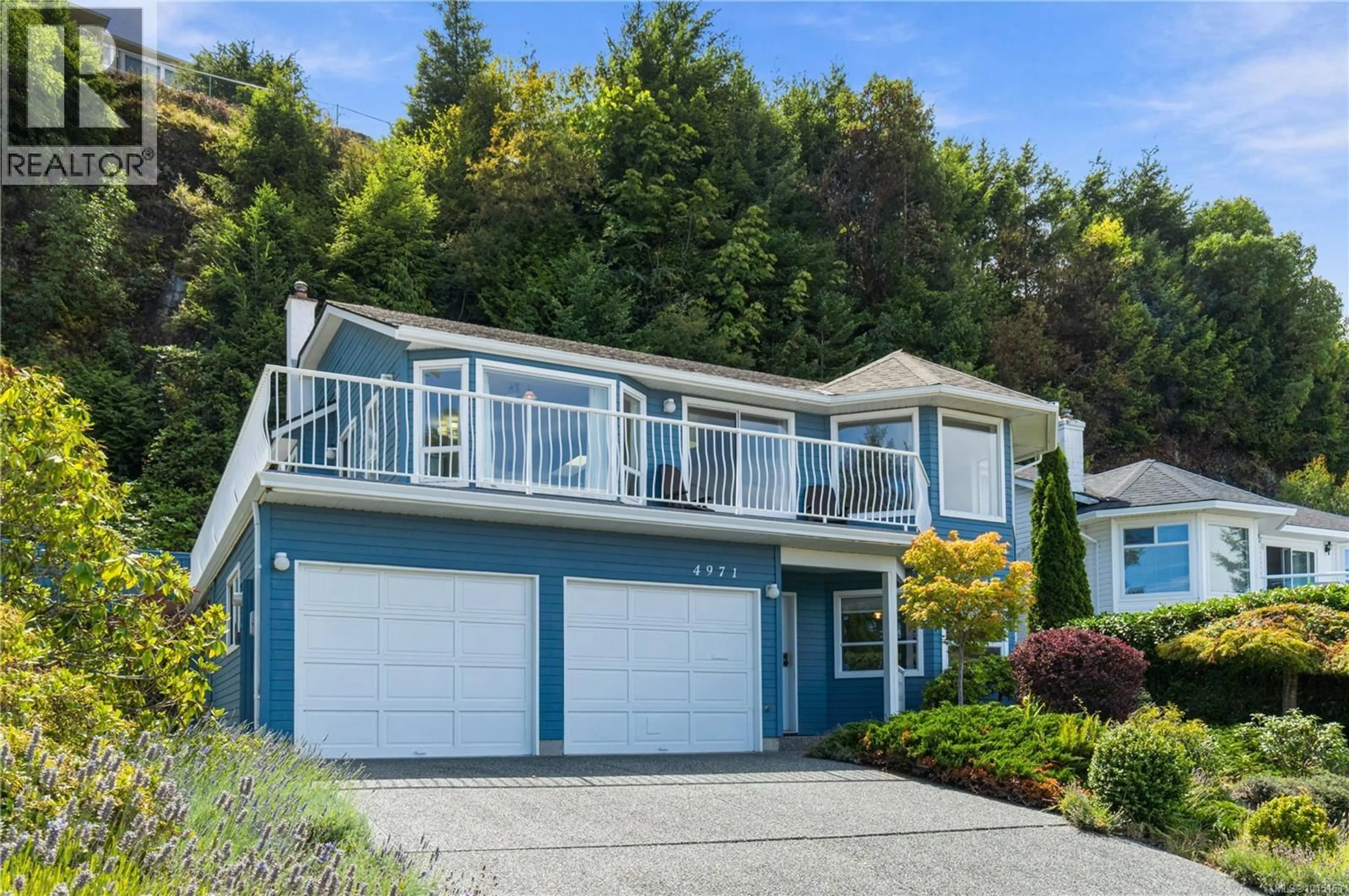 Home with vinyl exterior material, water/lake/river/ocean view for 4971 FILLINGER CRESCENT, Nanaimo British Columbia V9V1J1
