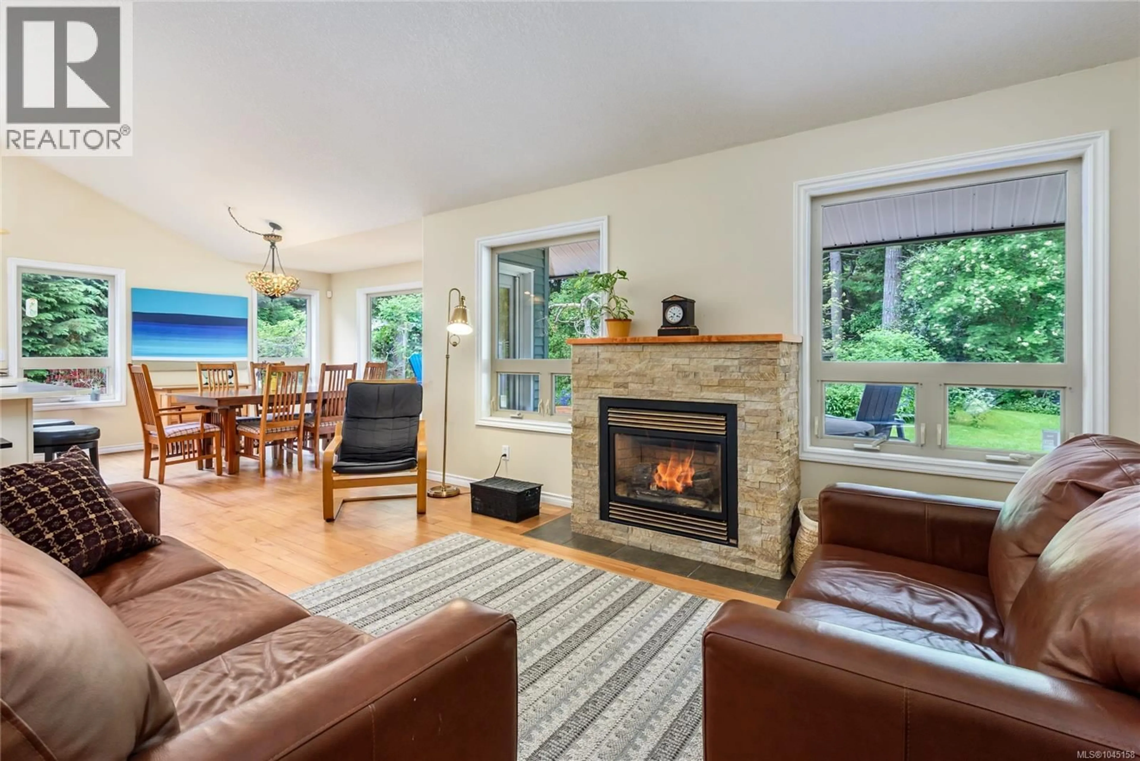 Living room with furniture, unknown for 7478 YAKE ROAD, Fanny Bay British Columbia V0R1W0