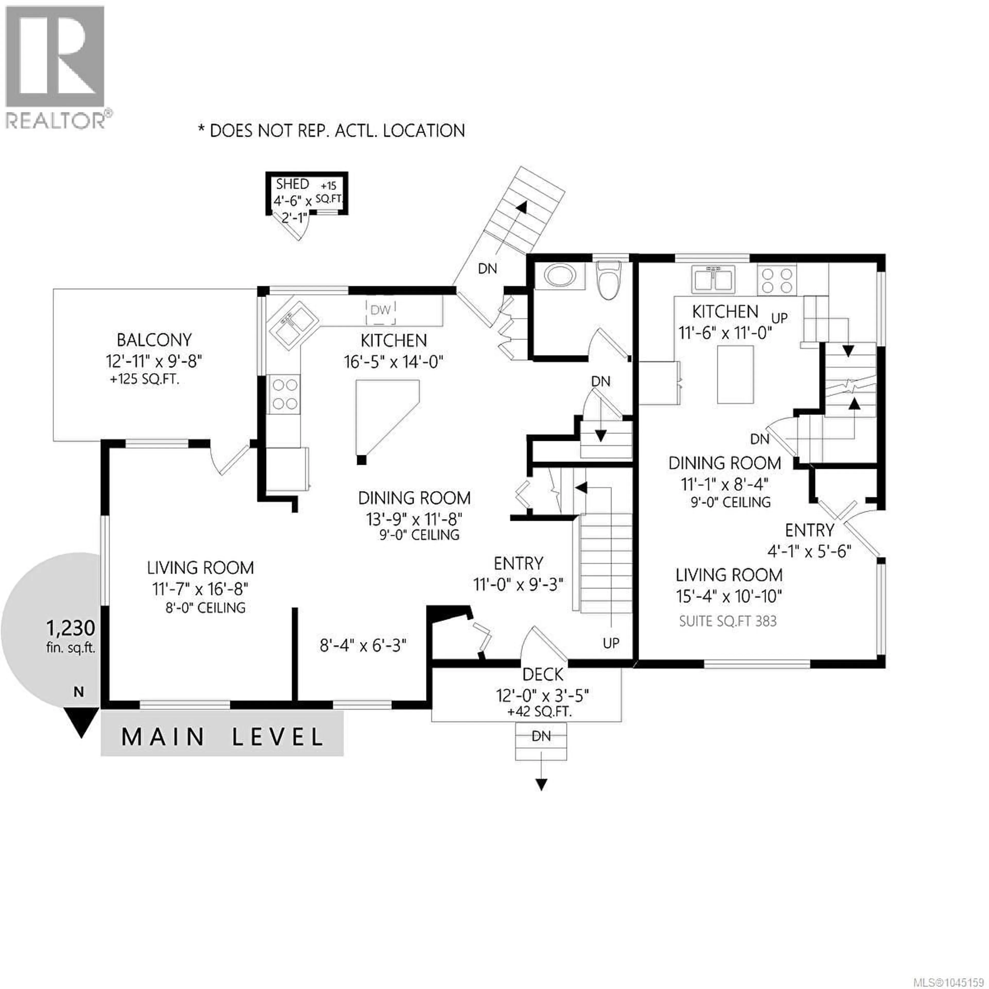 Floor plan for 2920 PINE STREET, Chemainus British Columbia V0R1K1