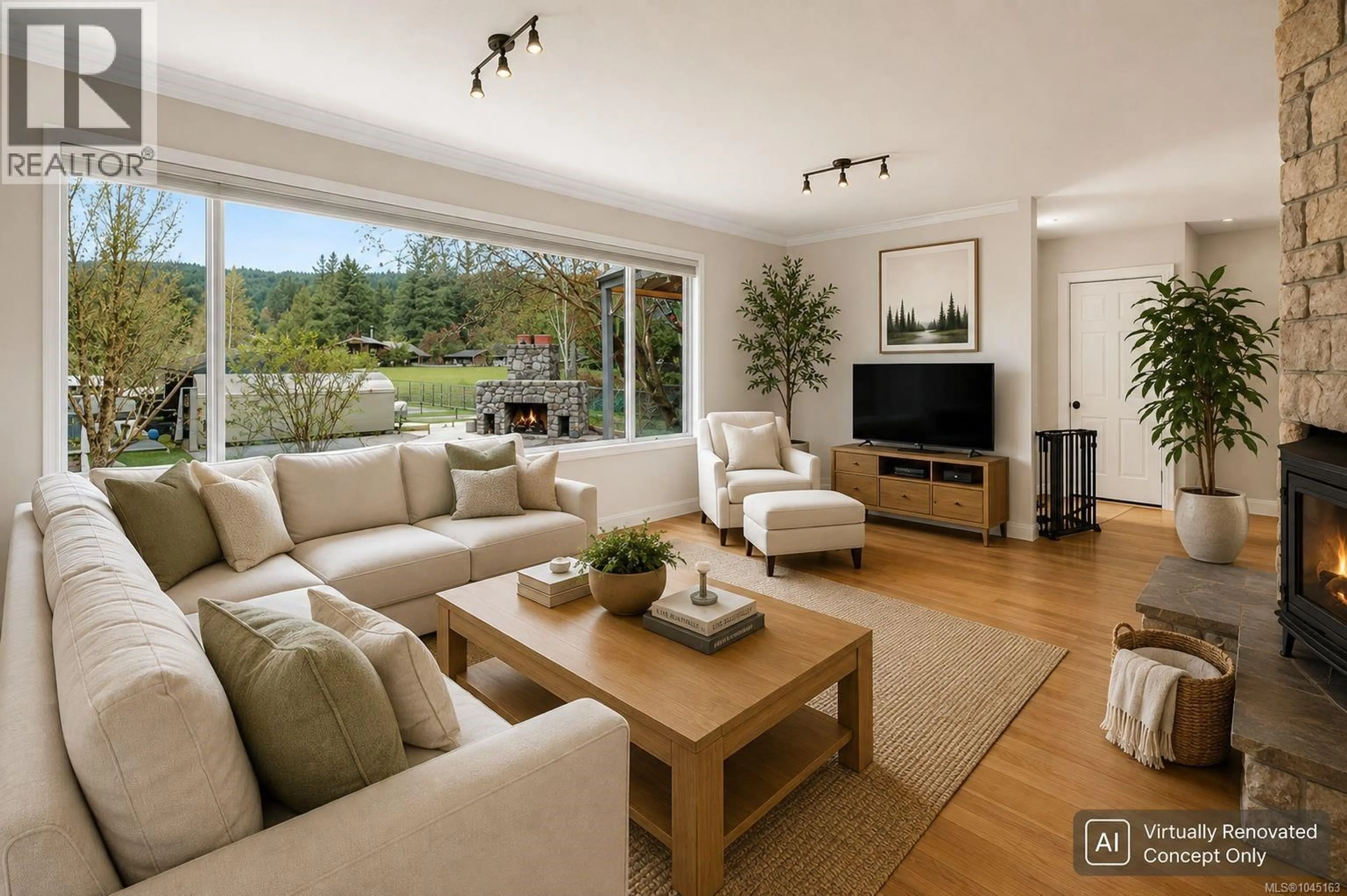 Living room with furniture, wood/laminate floor for 946 KLAHANIE DRIVE, Langford British Columbia V9C3X2