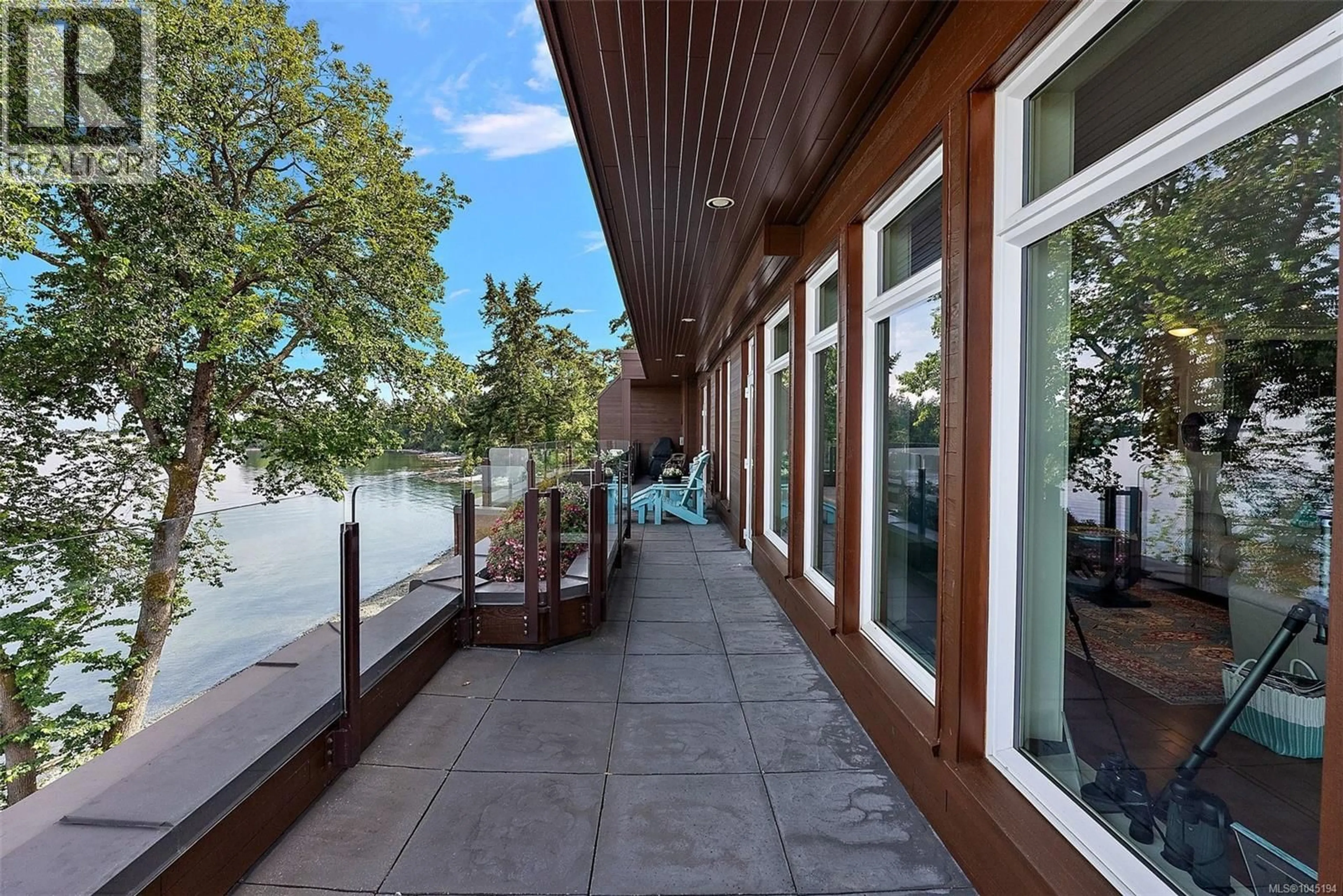 Patio, water/lake/river/ocean view for 302 - 9115 LOCHSIDE DRIVE, North Saanich British Columbia V8L1N1