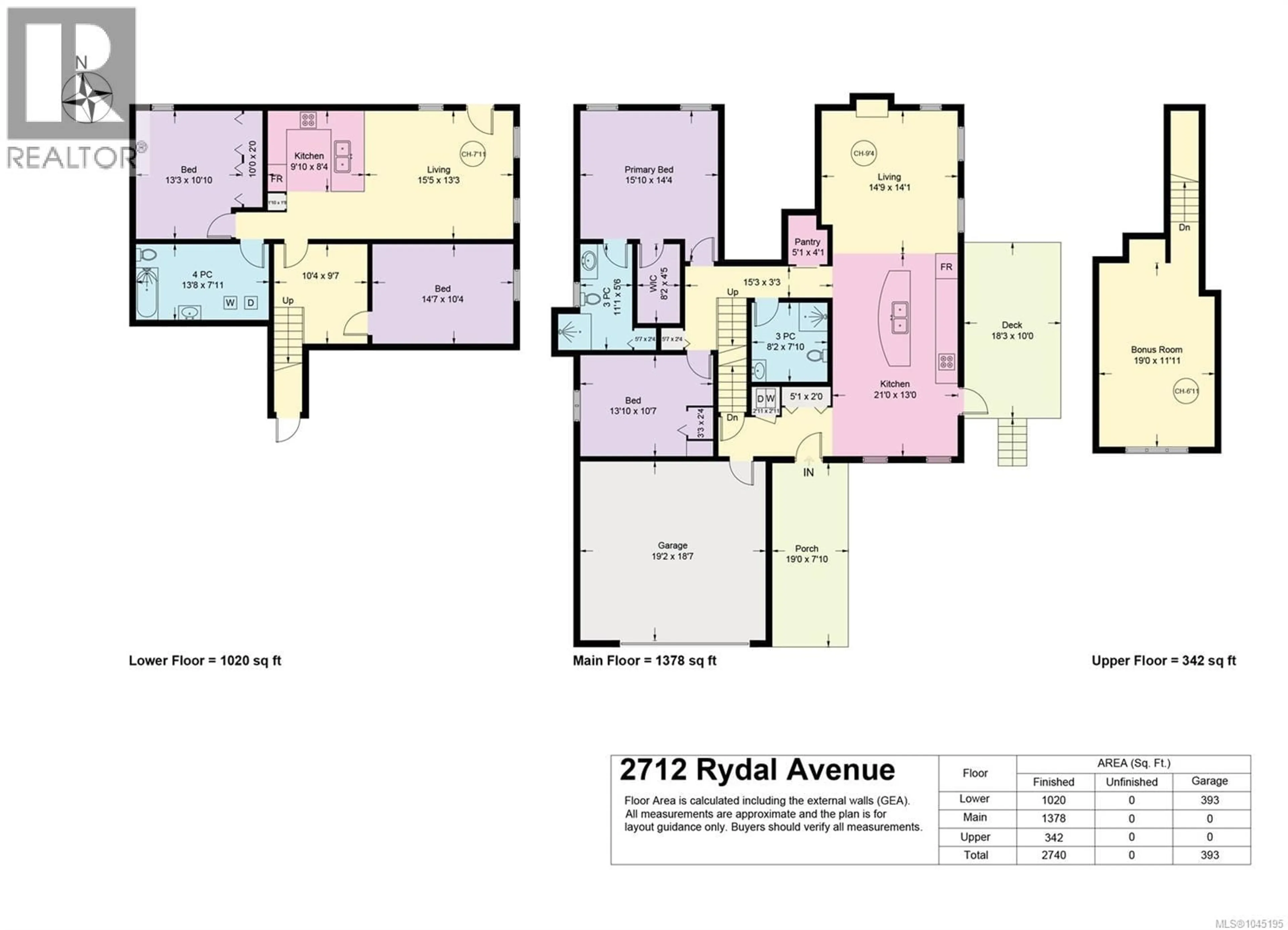 Floor plan for 2712 RYDAL AVENUE, Cumberland British Columbia V0R1S0