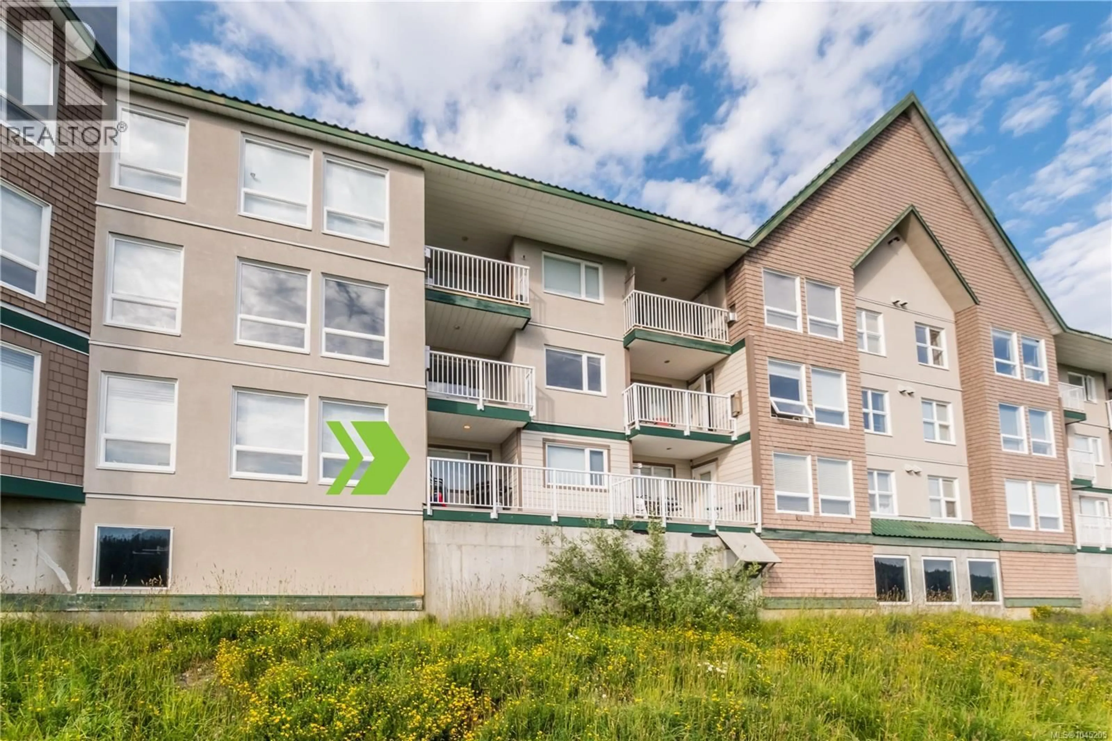 Balcony in the apartment, building for 110 - 1201 HENRY ROAD, Courtenay British Columbia V9J1L0