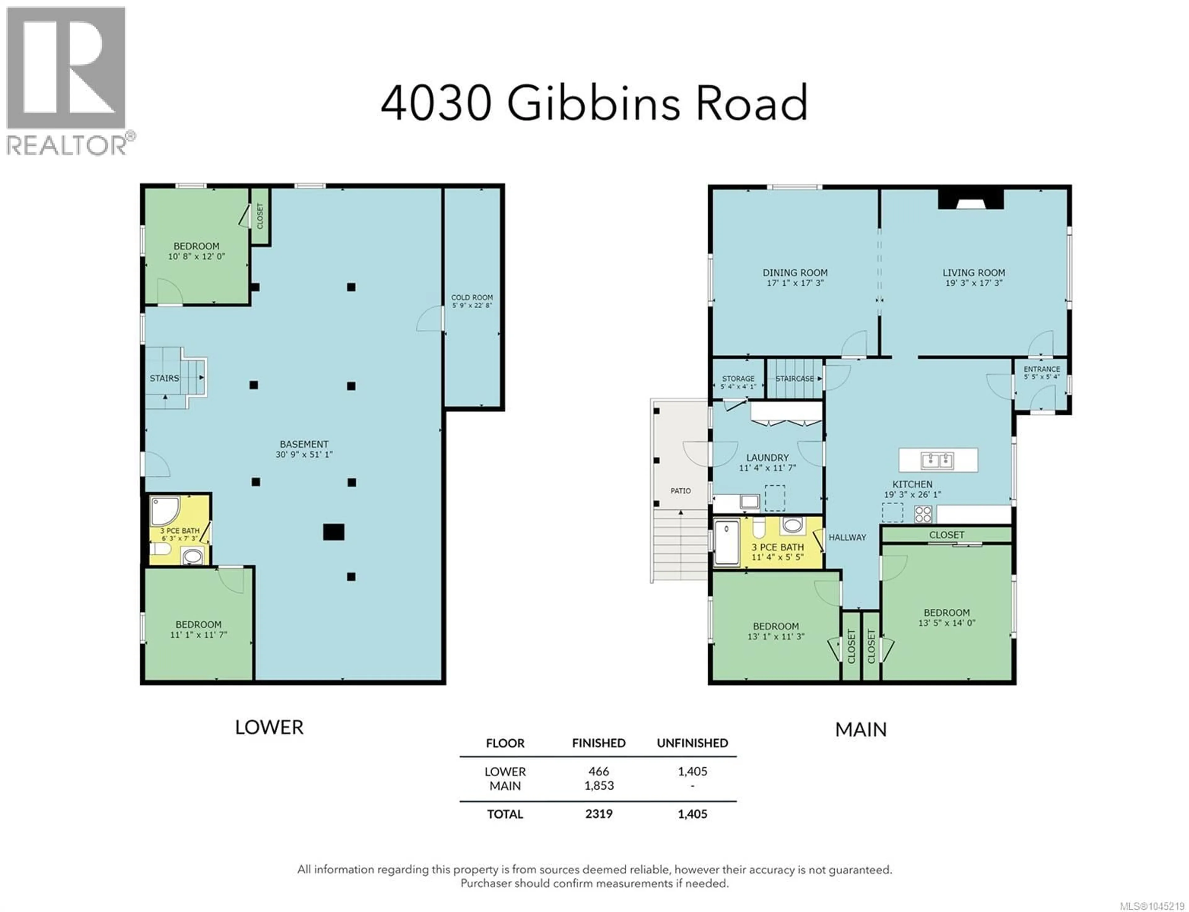 Floor plan for 4030 GIBBINS ROAD, Duncan British Columbia V9L1N9