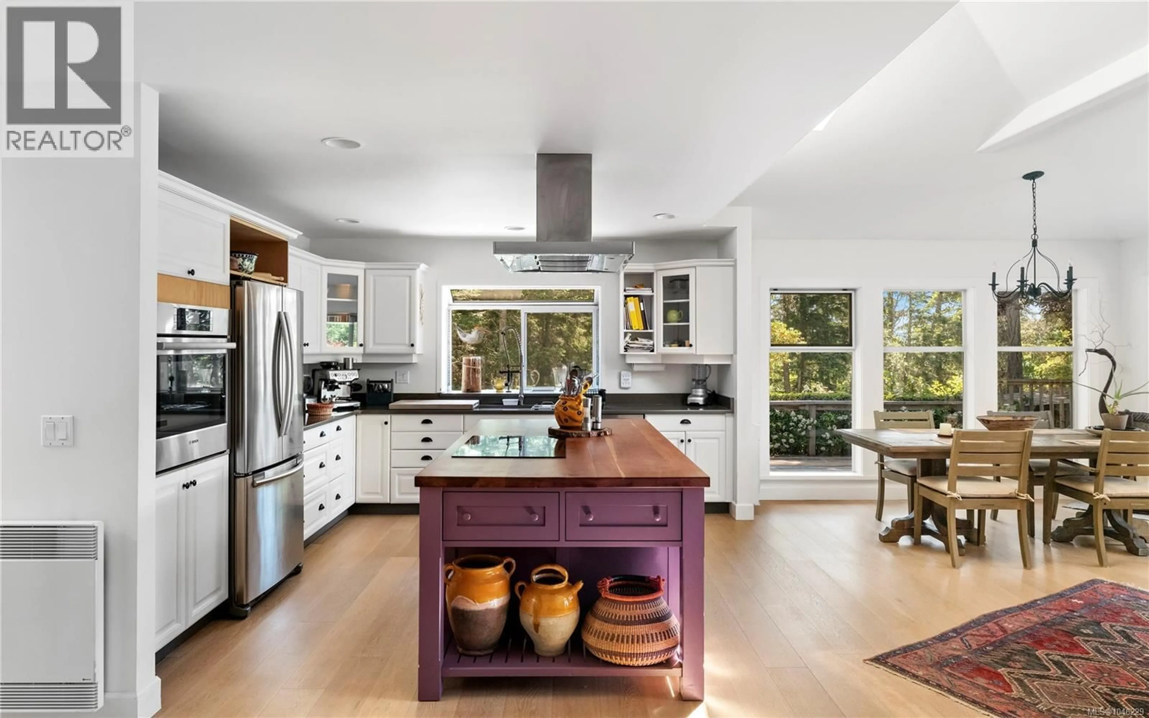 Open concept kitchen, ceramic/tile floor for 148 OAKSPRING ROAD, Salt Spring British Columbia V8K1S8