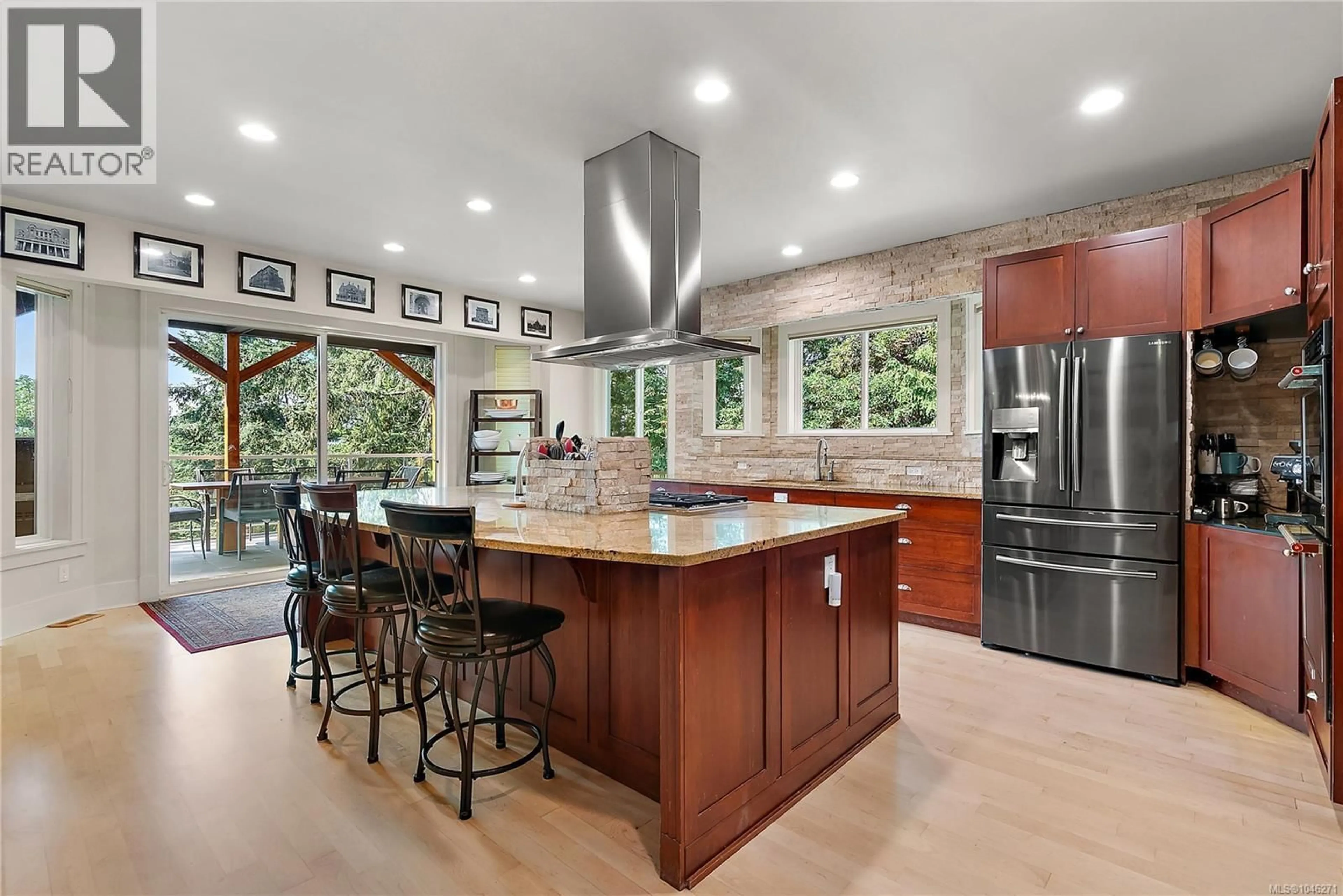 Open concept kitchen, ceramic/tile floor for 1205 HILLGROVE ROAD, North Saanich British Columbia V8L5K7