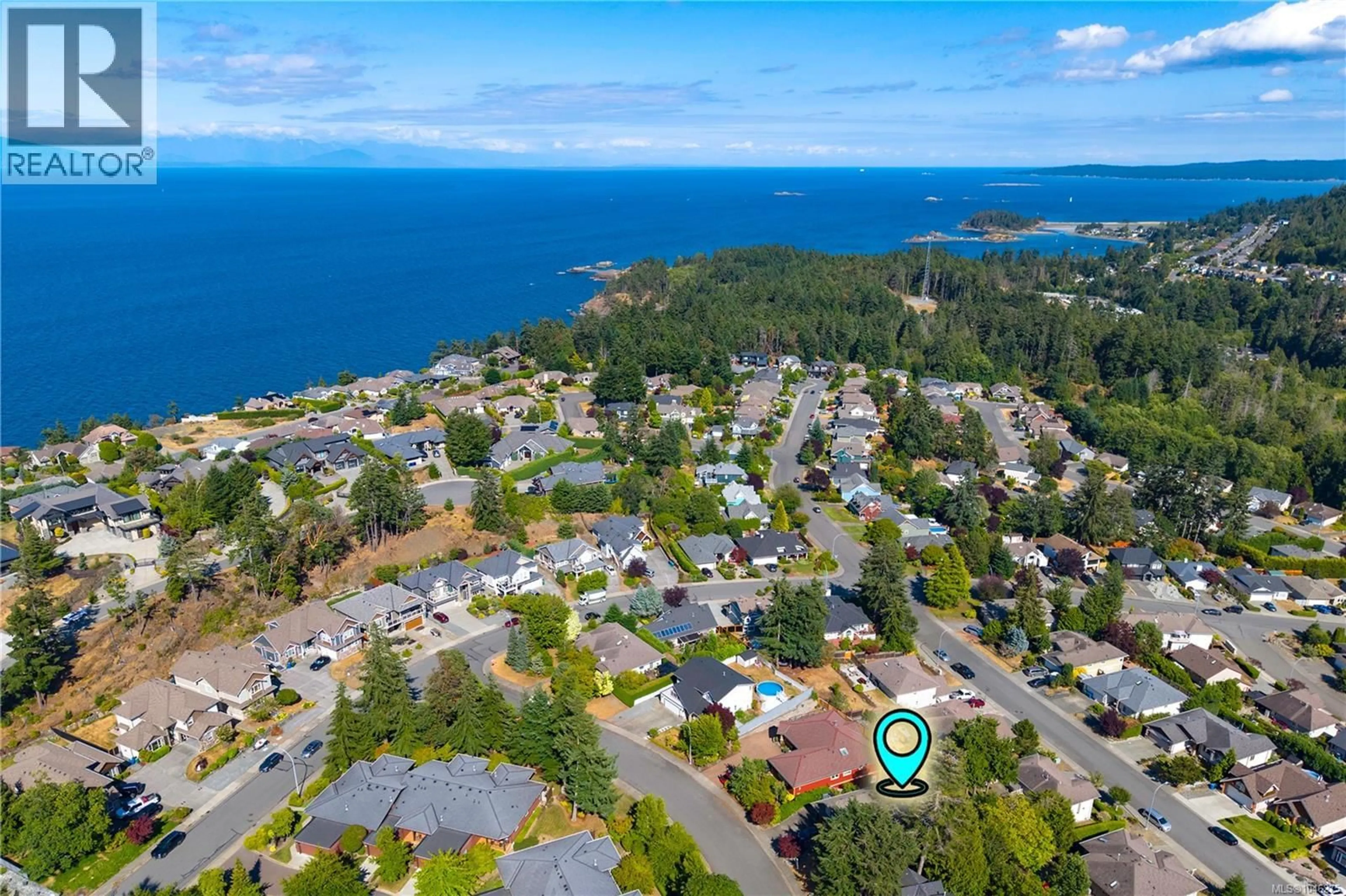 A pic from outside/outdoor area/front of a property/back of a property/a pic from drone, water/lake/river/ocean view for 4915 DENFORD PLACE, Nanaimo British Columbia V9V1R3