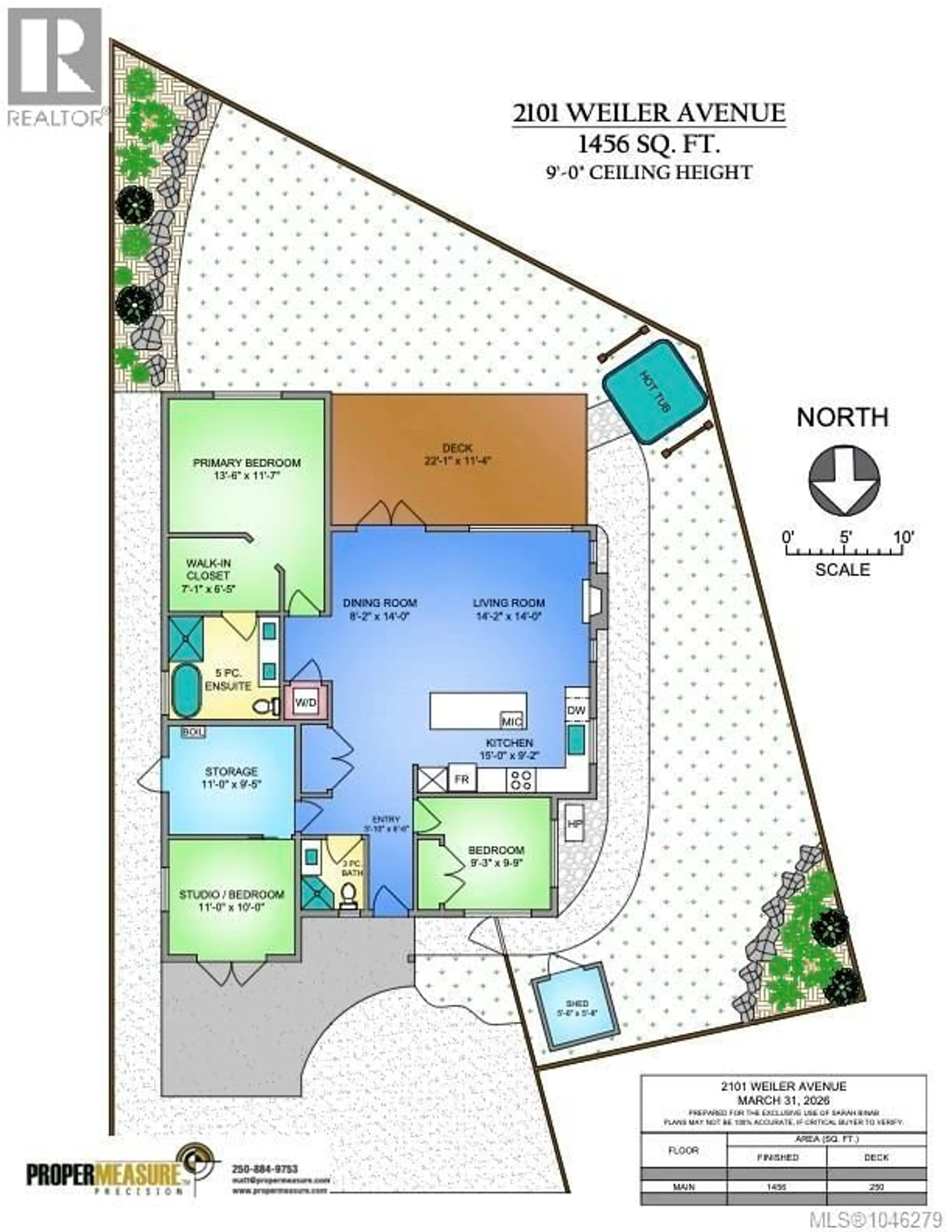 Floor plan for 2101 WEILER AVENUE WEST, Sidney British Columbia V8L1R3