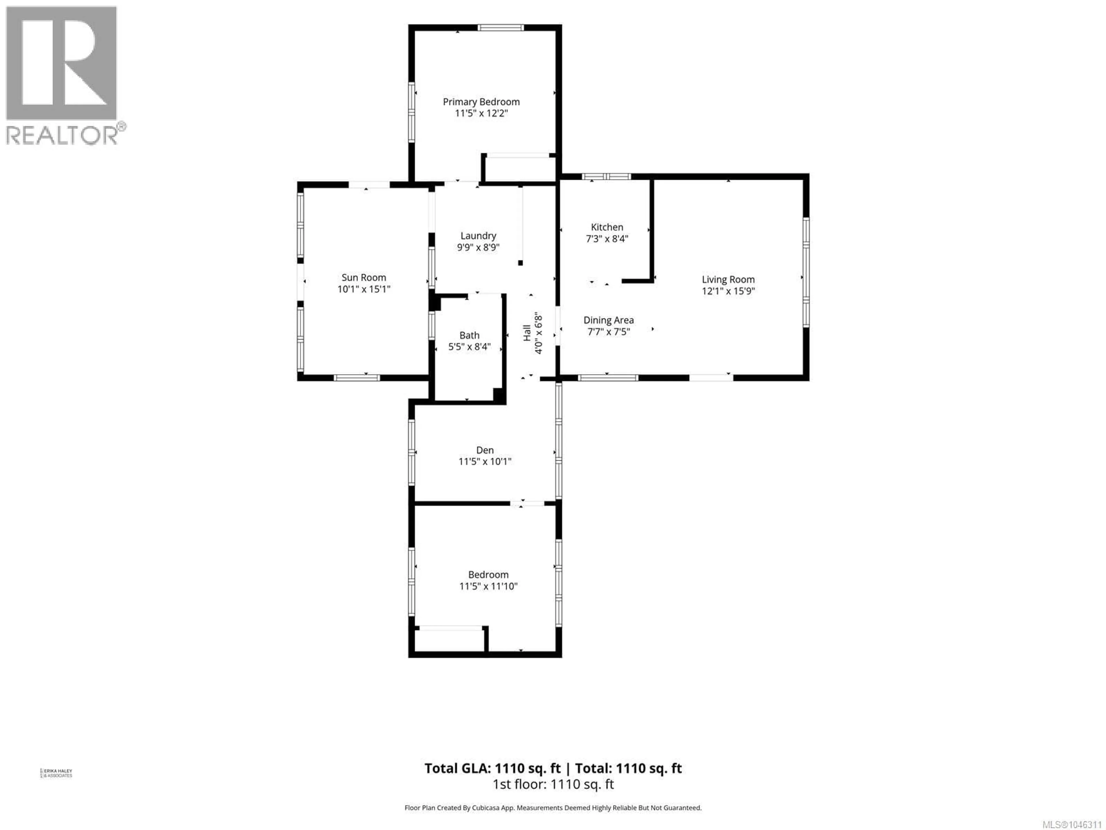 Floor plan for 2361 CAMPBELL RIVER ROAD, Campbell River British Columbia V9W4N9