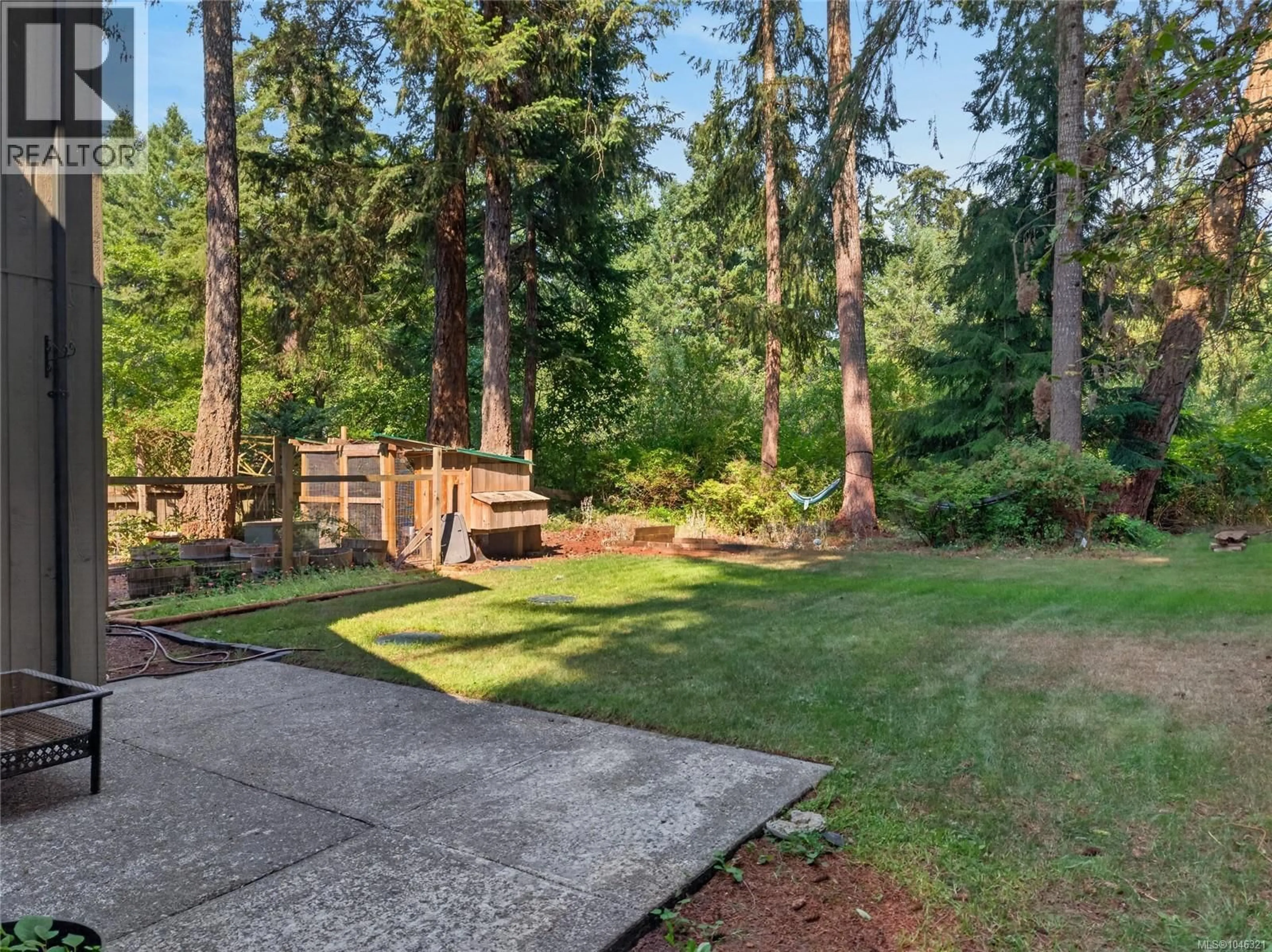 Patio, forest/trees view for 8830 CLARKSON AVENUE, Black Creek British Columbia V9J1A7