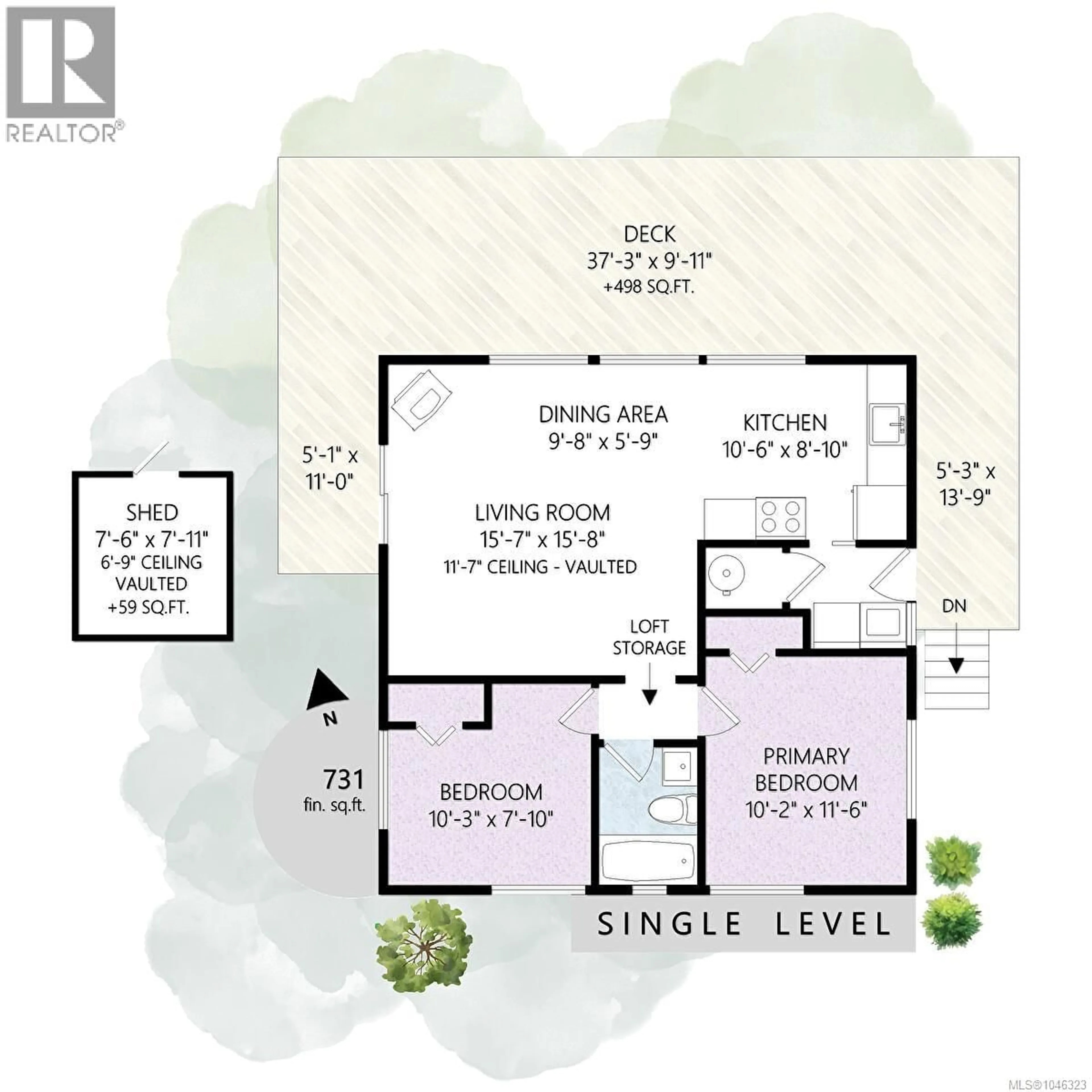 Floor plan for 4995 SHORELINE DRIVE, Bowser British Columbia V0R1G0