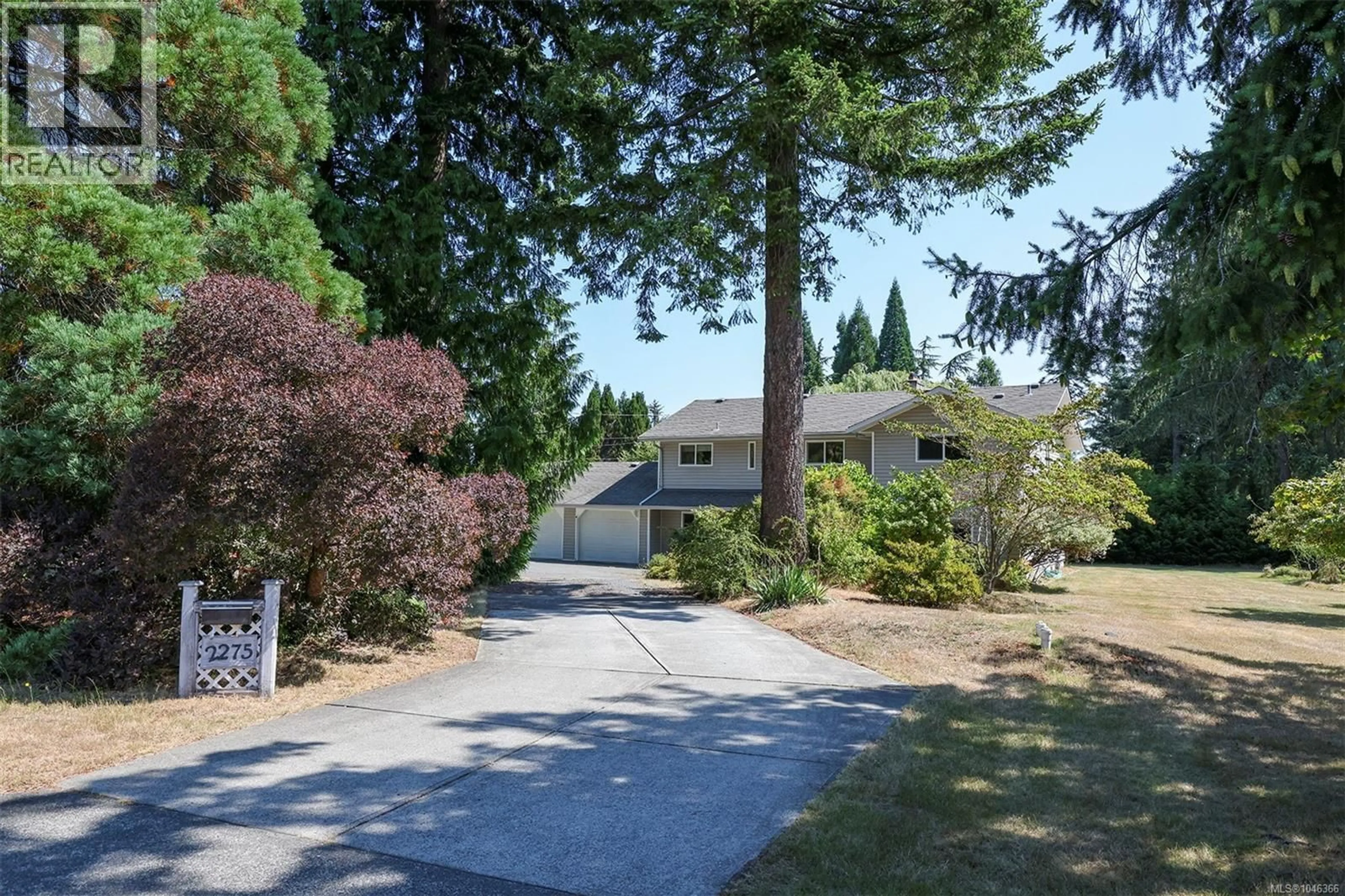 A pic from outside/outdoor area/front of a property/back of a property/a pic from drone, street for 2275 MILFORD ROAD, Campbell River British Columbia V9W5H3