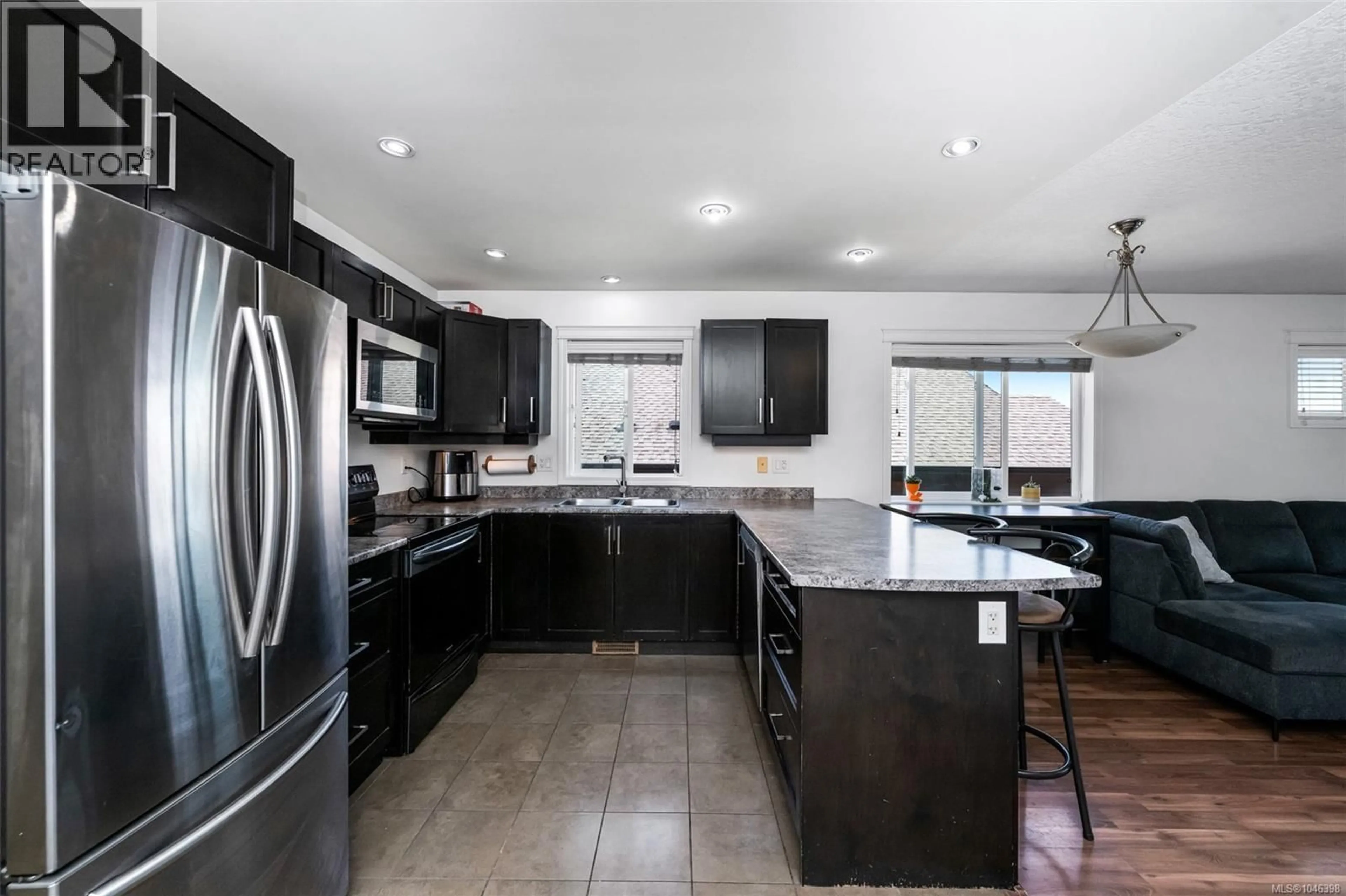 Open concept kitchen, ceramic/tile floor for 1065 FITZGERALD ROAD, Shawnigan Lake British Columbia V0R2W3