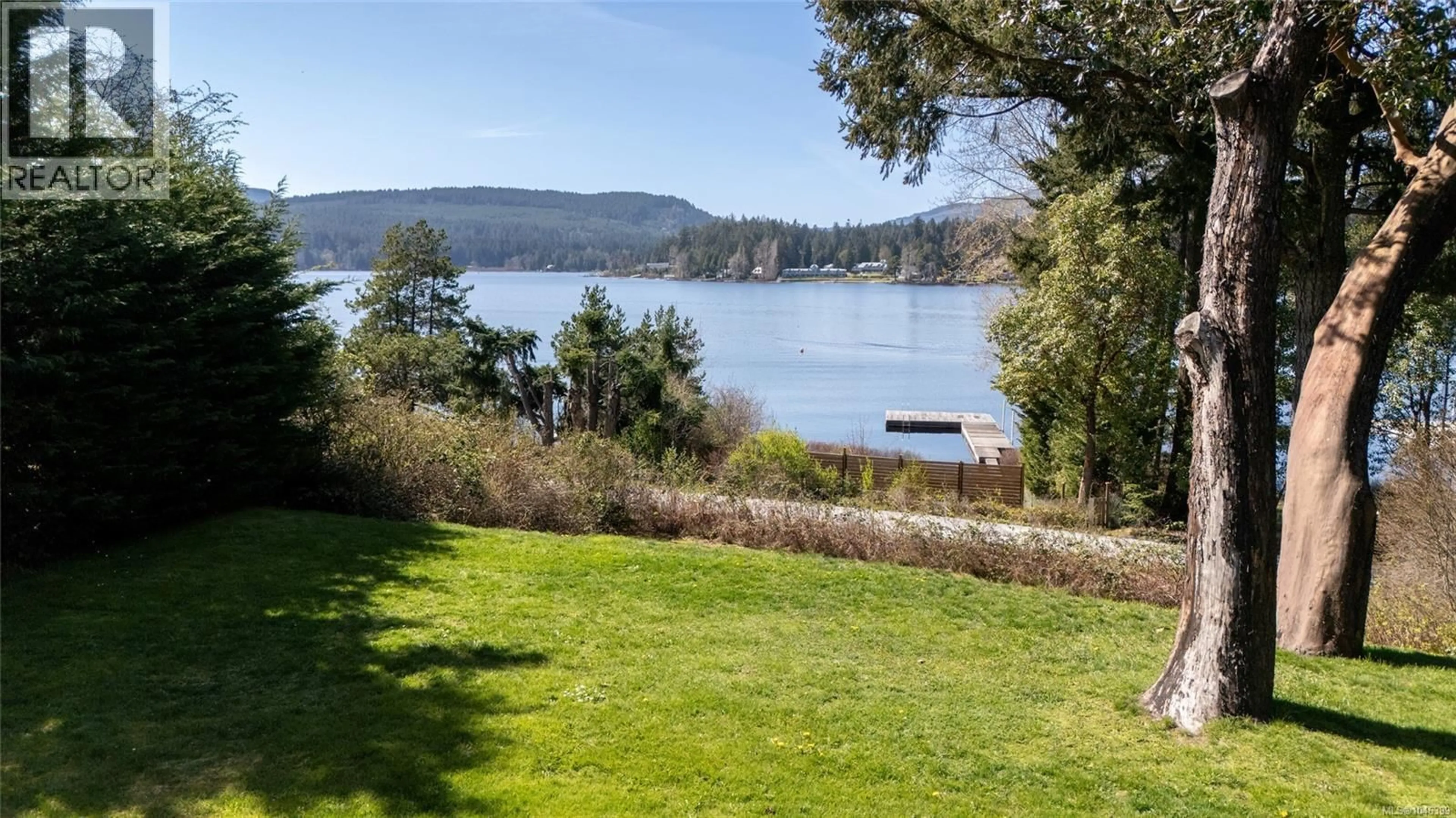 Patio, water/lake/river/ocean view for 2664 HEALD ROAD, Shawnigan Lake British Columbia V0R2W0