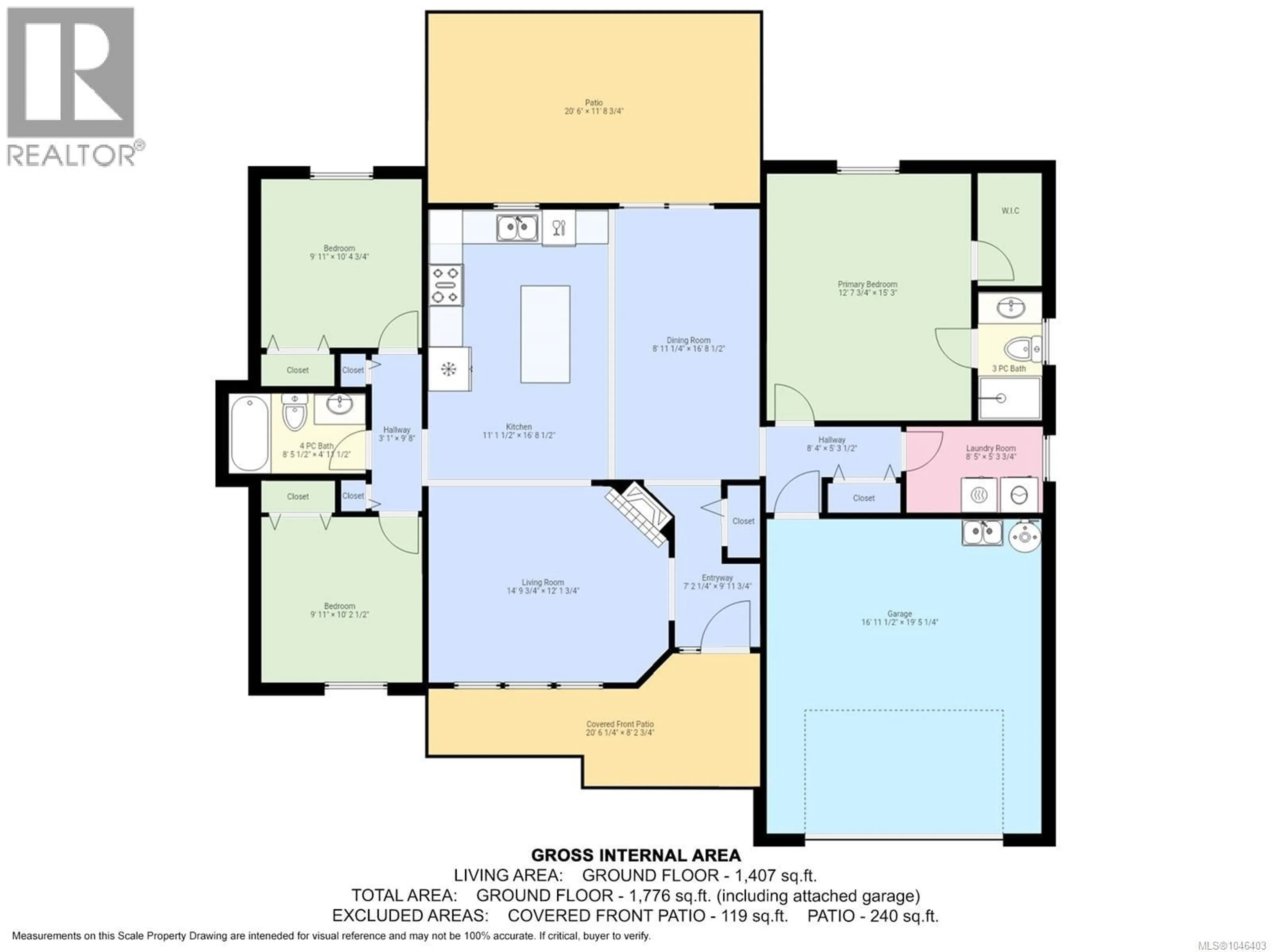 Floor plan for 12 - 5315 MILLER ROAD, Duncan British Columbia V9L6X1