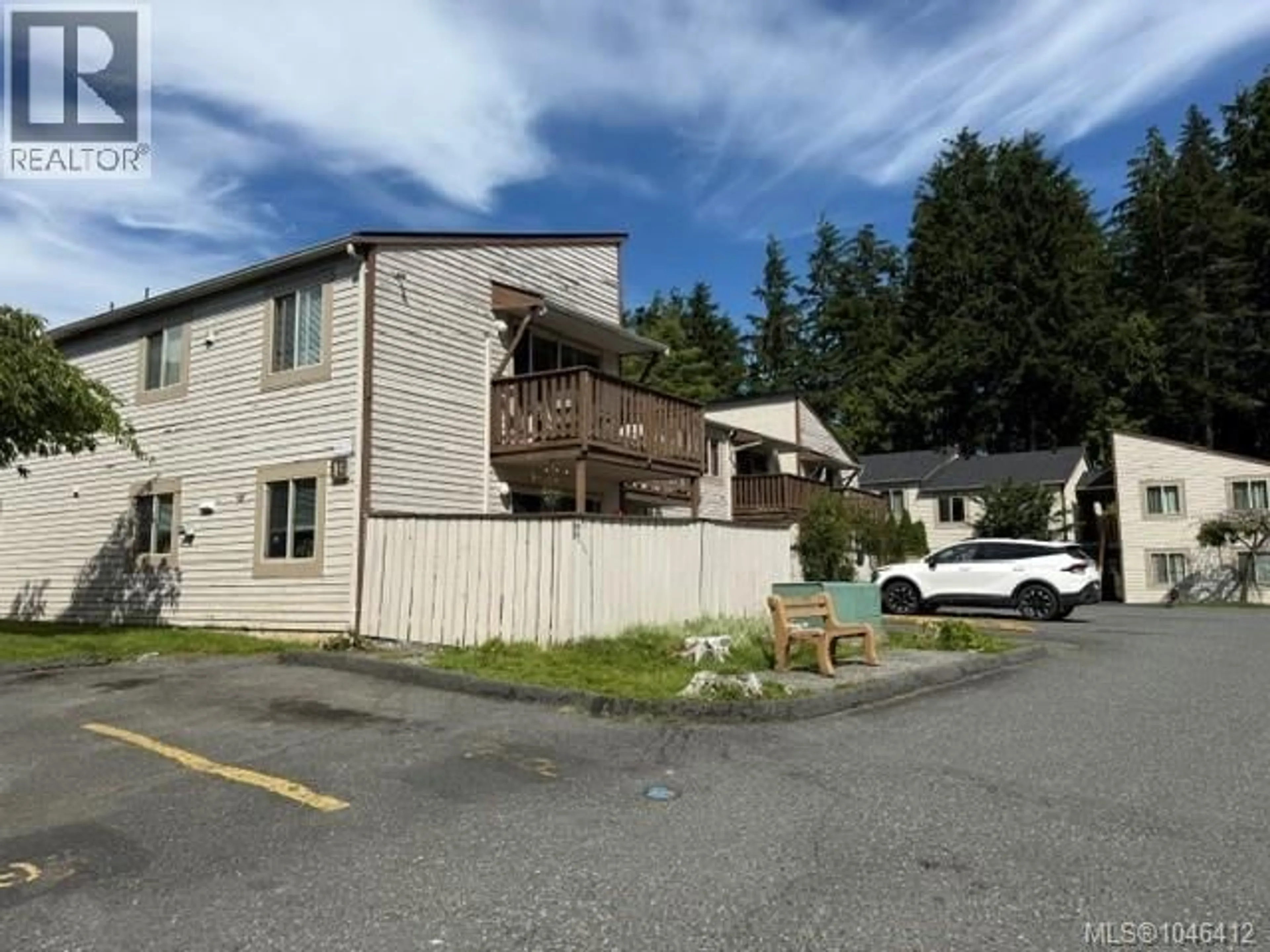 A pic from outside/outdoor area/front of a property/back of a property/a pic from drone, street for 11 - 7077 HIGHLAND DRIVE, Port Hardy British Columbia V0N2P0