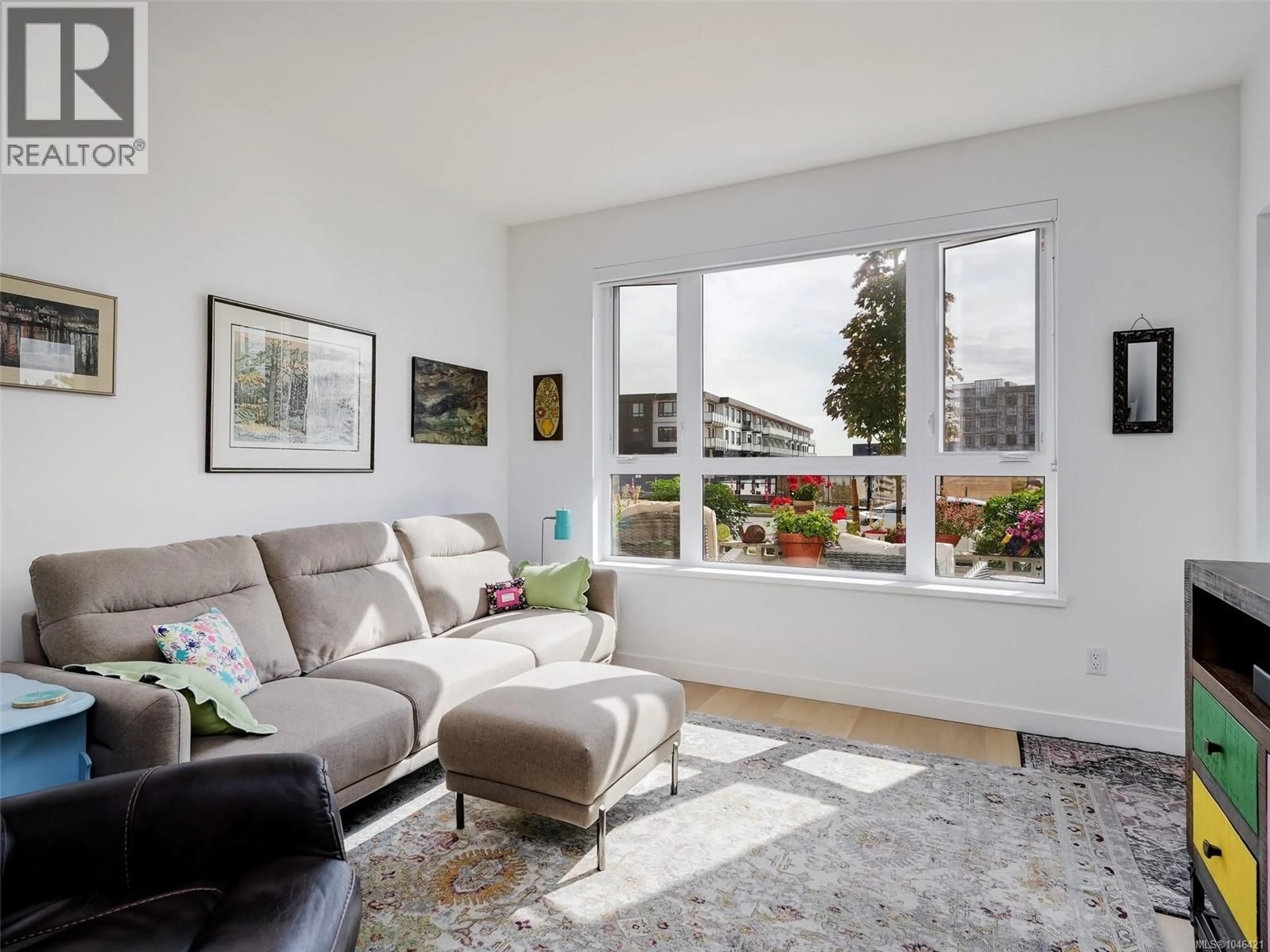 Living room with furniture, unknown for 107 - 3564B RYDER HESJEDAL WAY, Colwood British Columbia V9C0V4