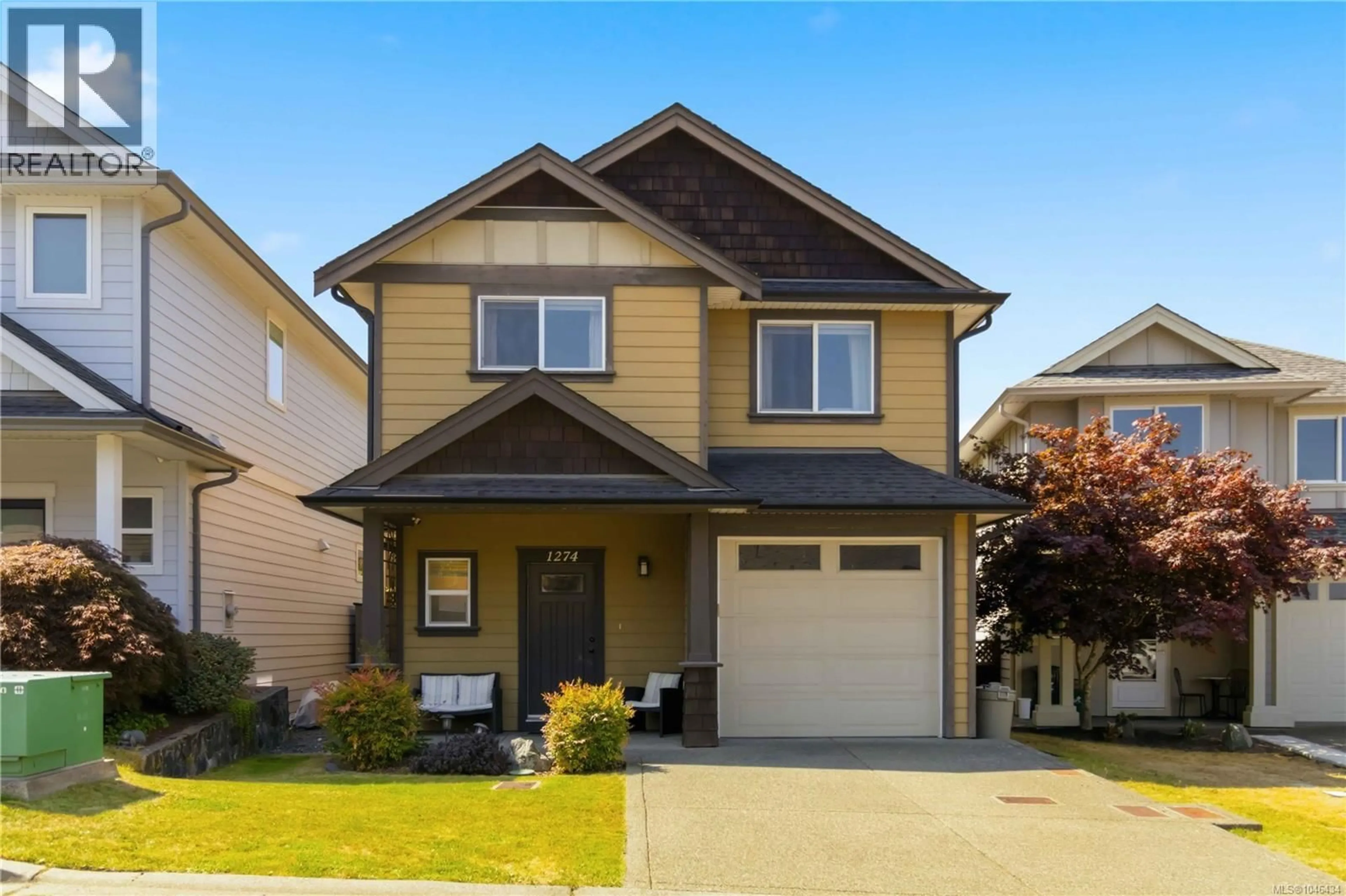 Home with vinyl exterior material, street for 1274 FRESHWATER CRESCENT, Langford British Columbia V9B0L9