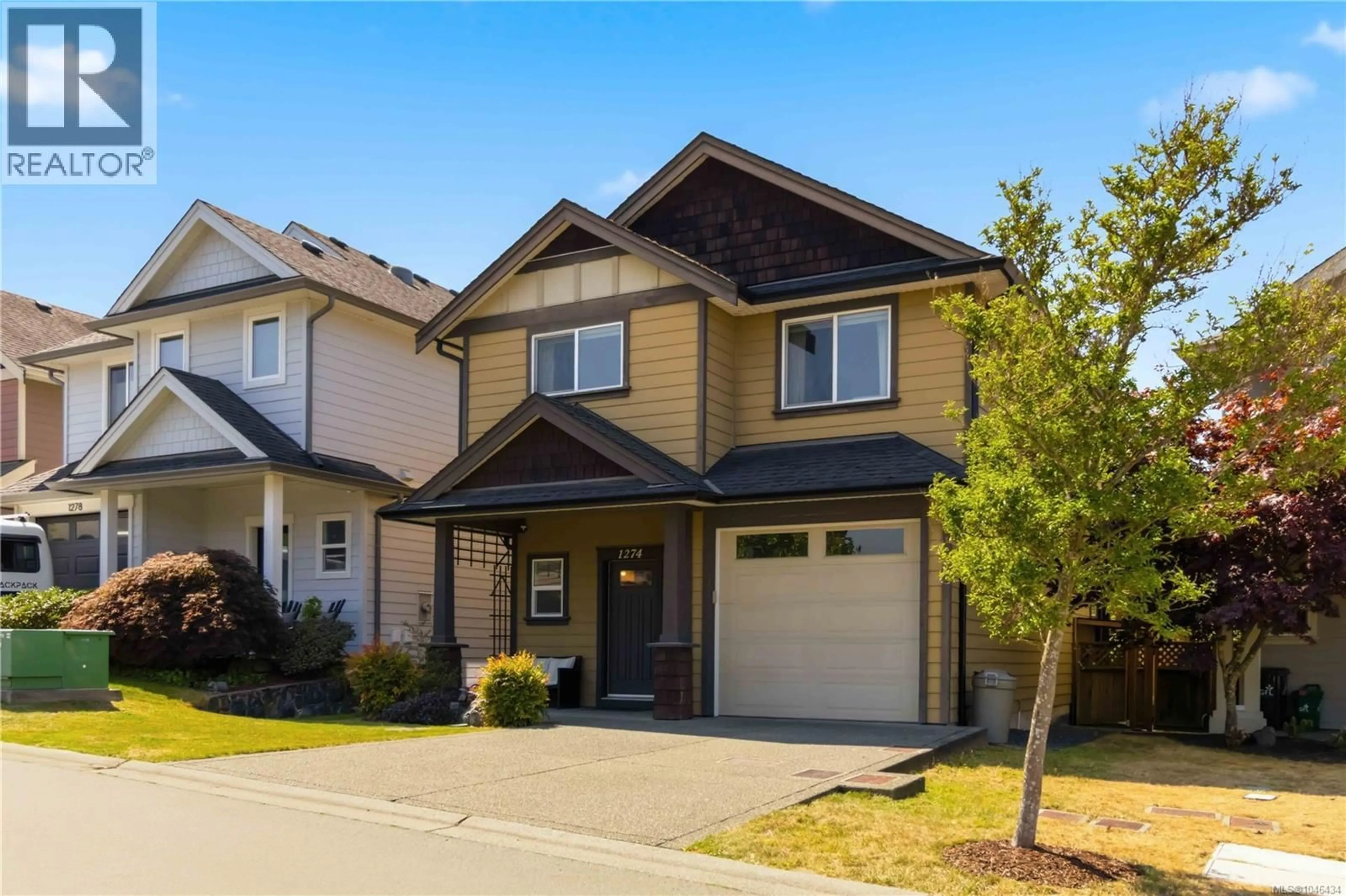 Home with vinyl exterior material, street for 1274 FRESHWATER CRESCENT, Langford British Columbia V9B0L9