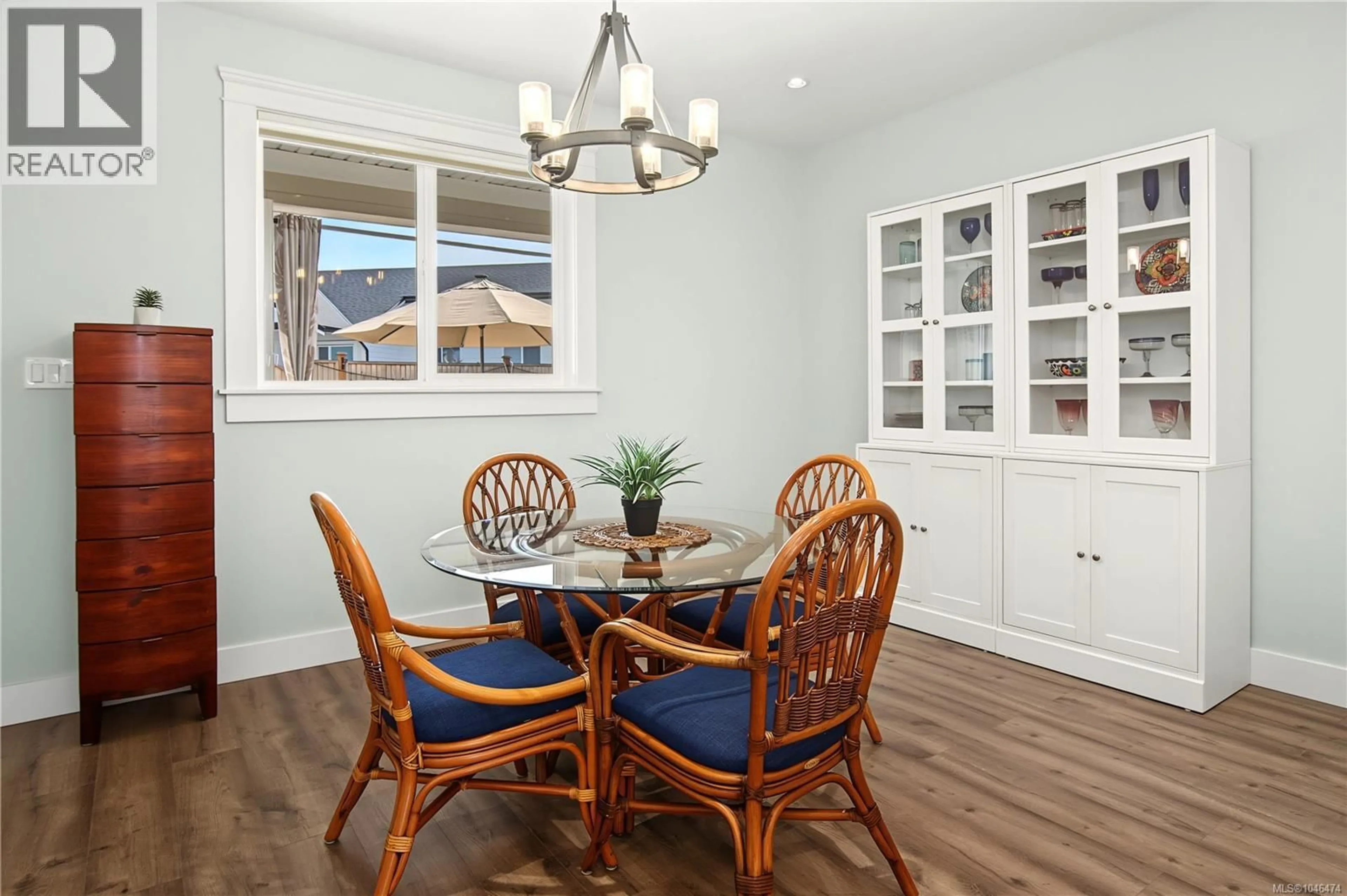 Dining room, wood/laminate floor for 743 BRIARWOOD DRIVE, Parksville British Columbia V9P0G5