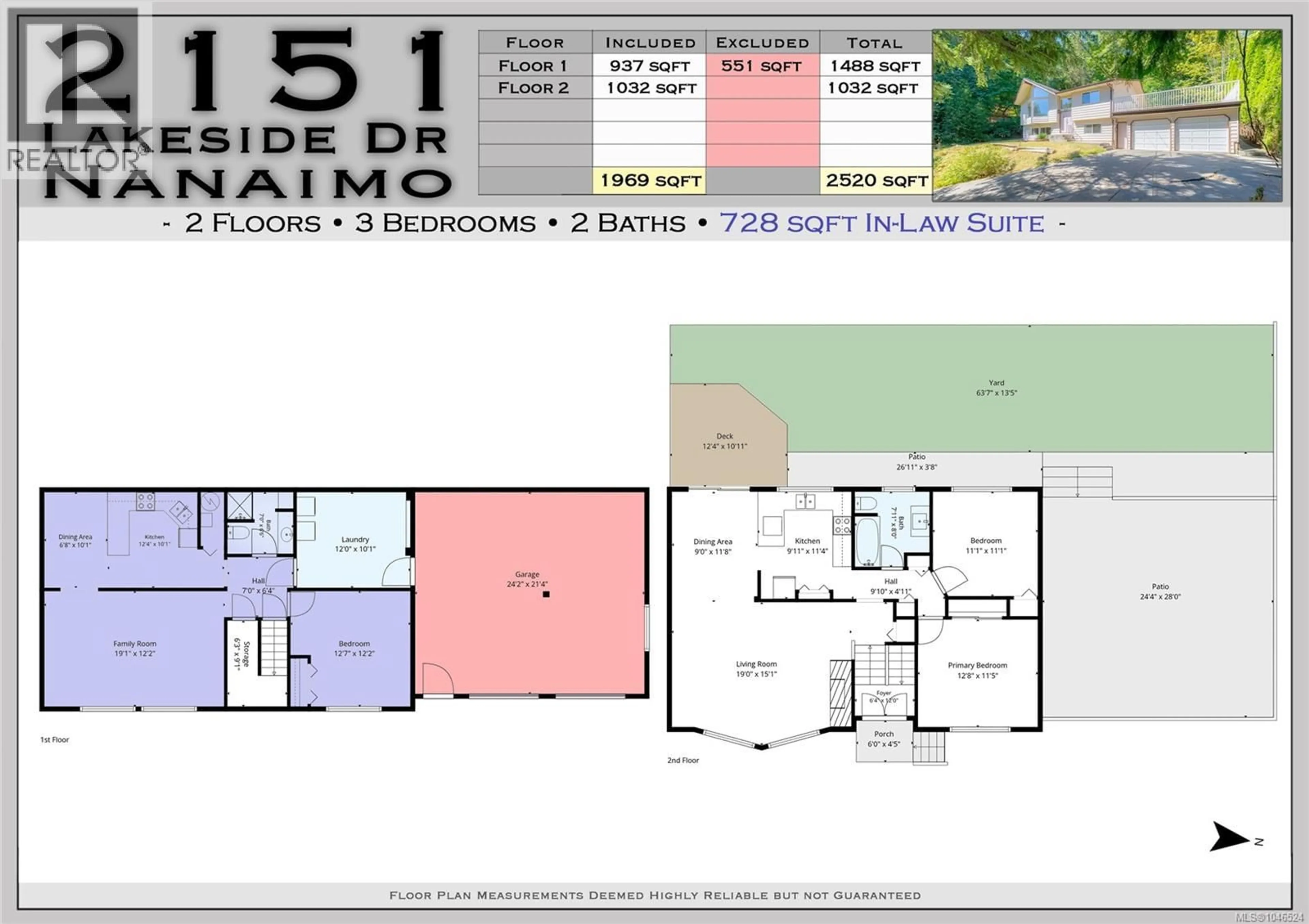 Floor plan for 2151 LAKESIDE DRIVE, Nanaimo British Columbia V9X1A8