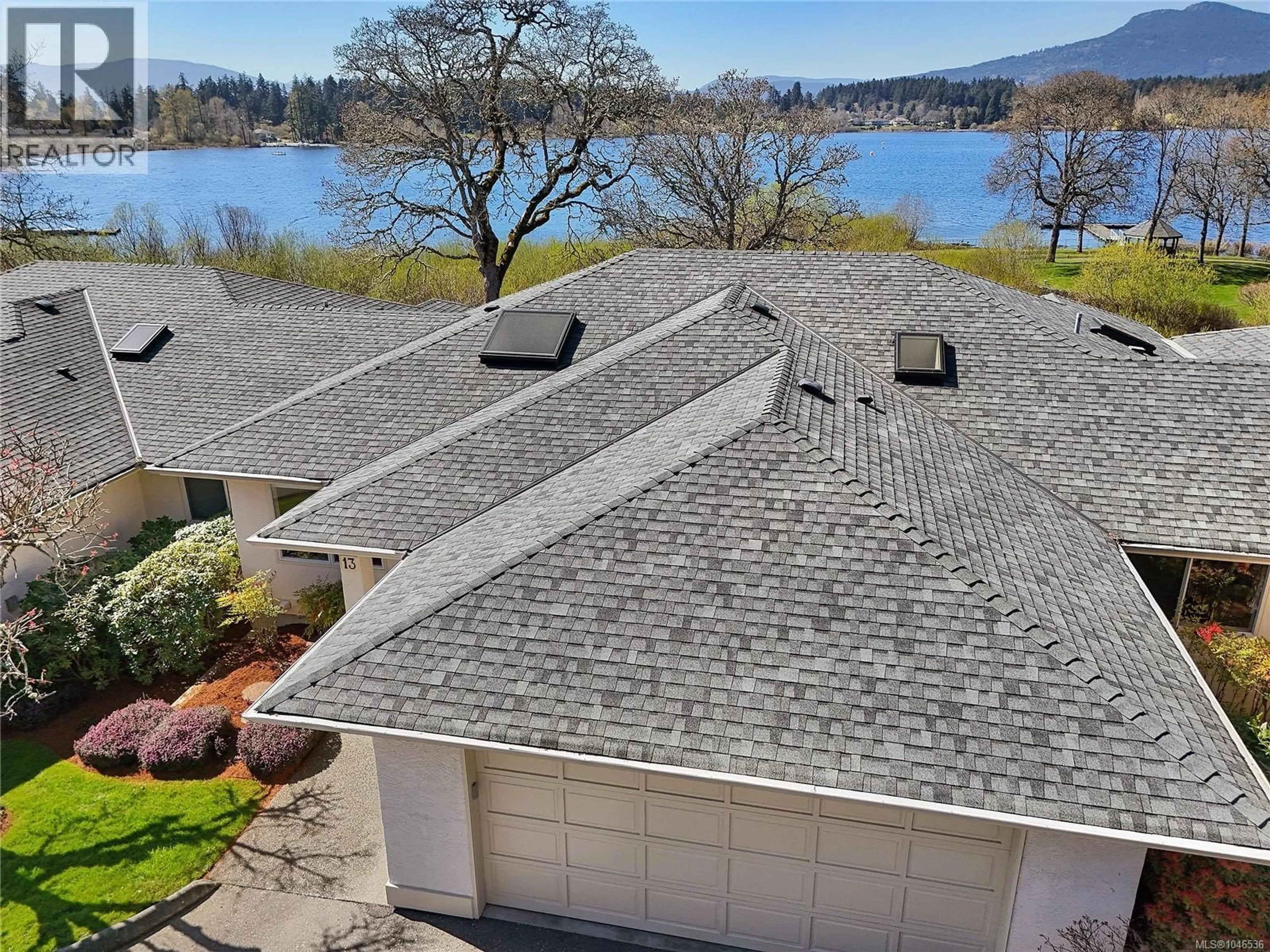 A pic from outside/outdoor area/front of a property/back of a property/a pic from drone, water/lake/river/ocean view for 13 - 6038 STERLING DRIVE, Duncan British Columbia V9L5K4