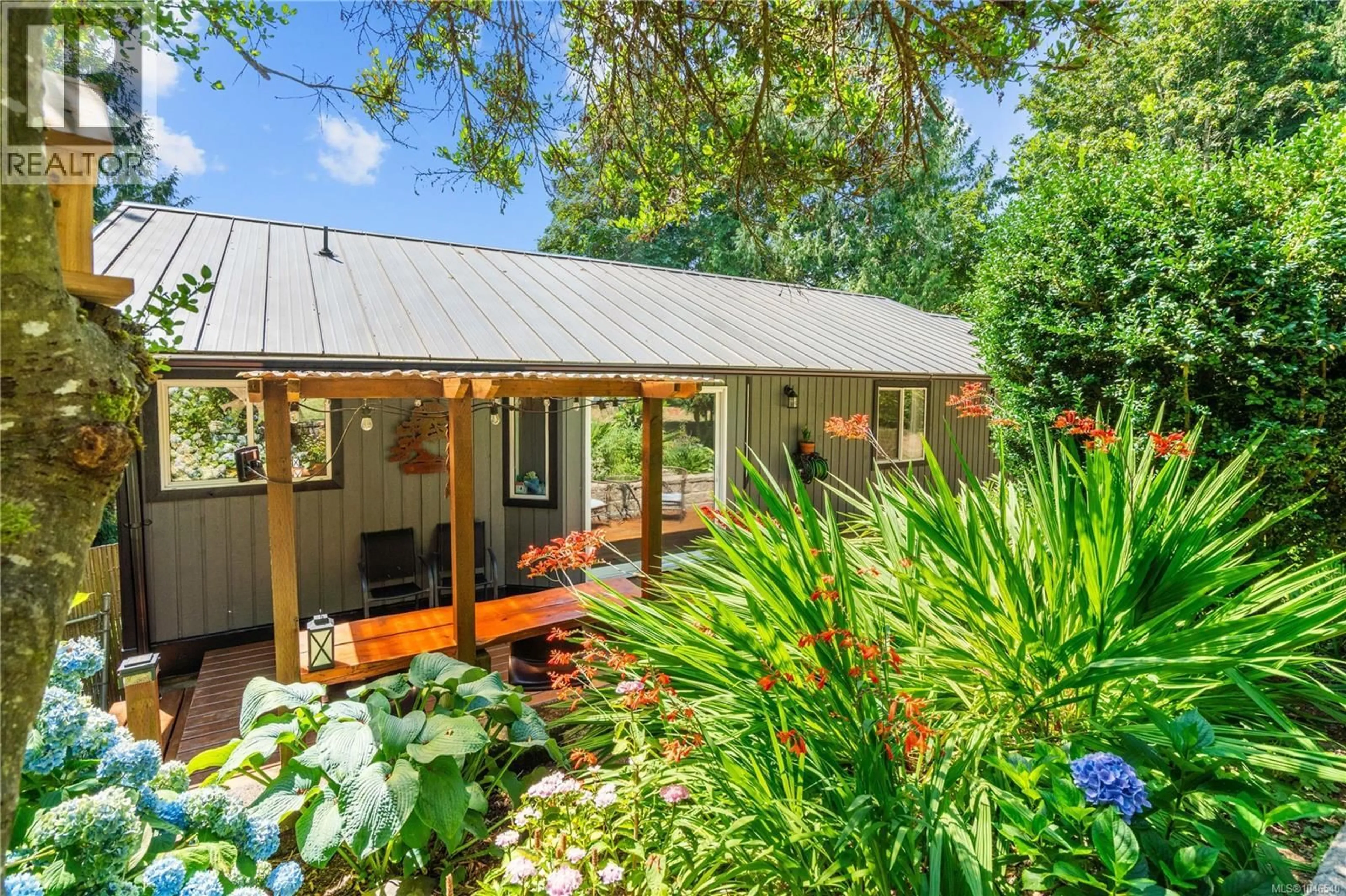 A pic from outside/outdoor area/front of a property/back of a property/a pic from drone, street for 2519 BRULE DRIVE, Sooke British Columbia V9Z0X8