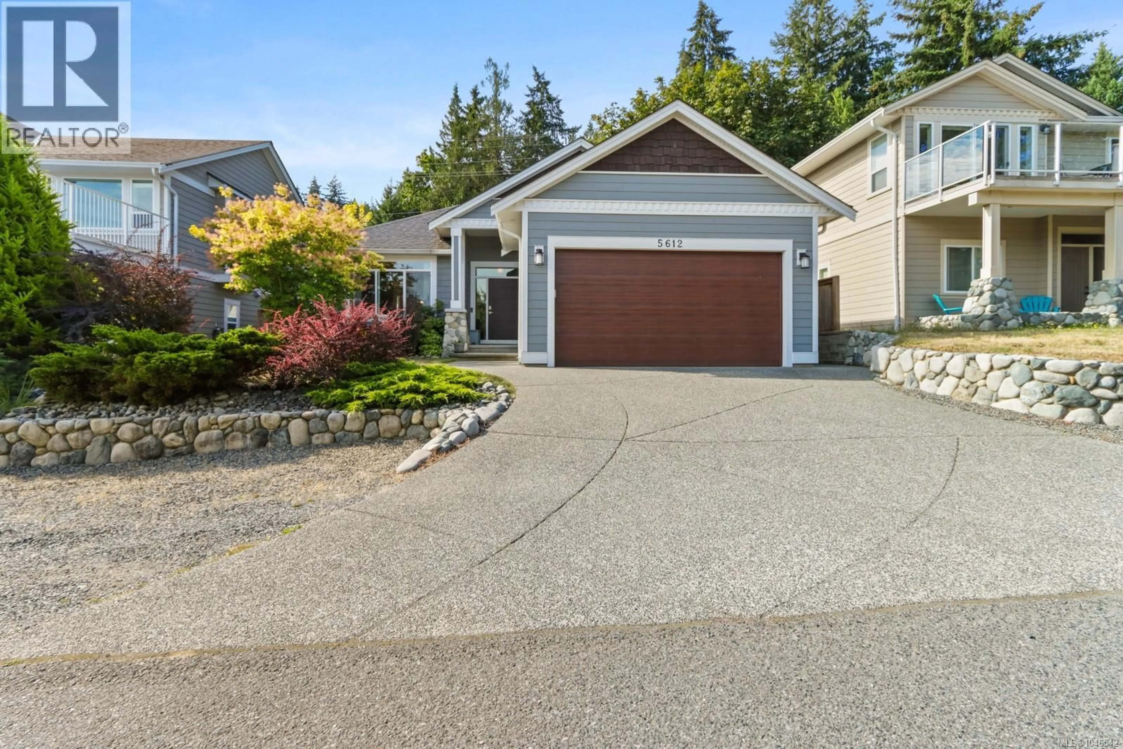 Home with vinyl exterior material, street for 5612 HAMMOND BAY ROAD, Nanaimo British Columbia V9T6S2