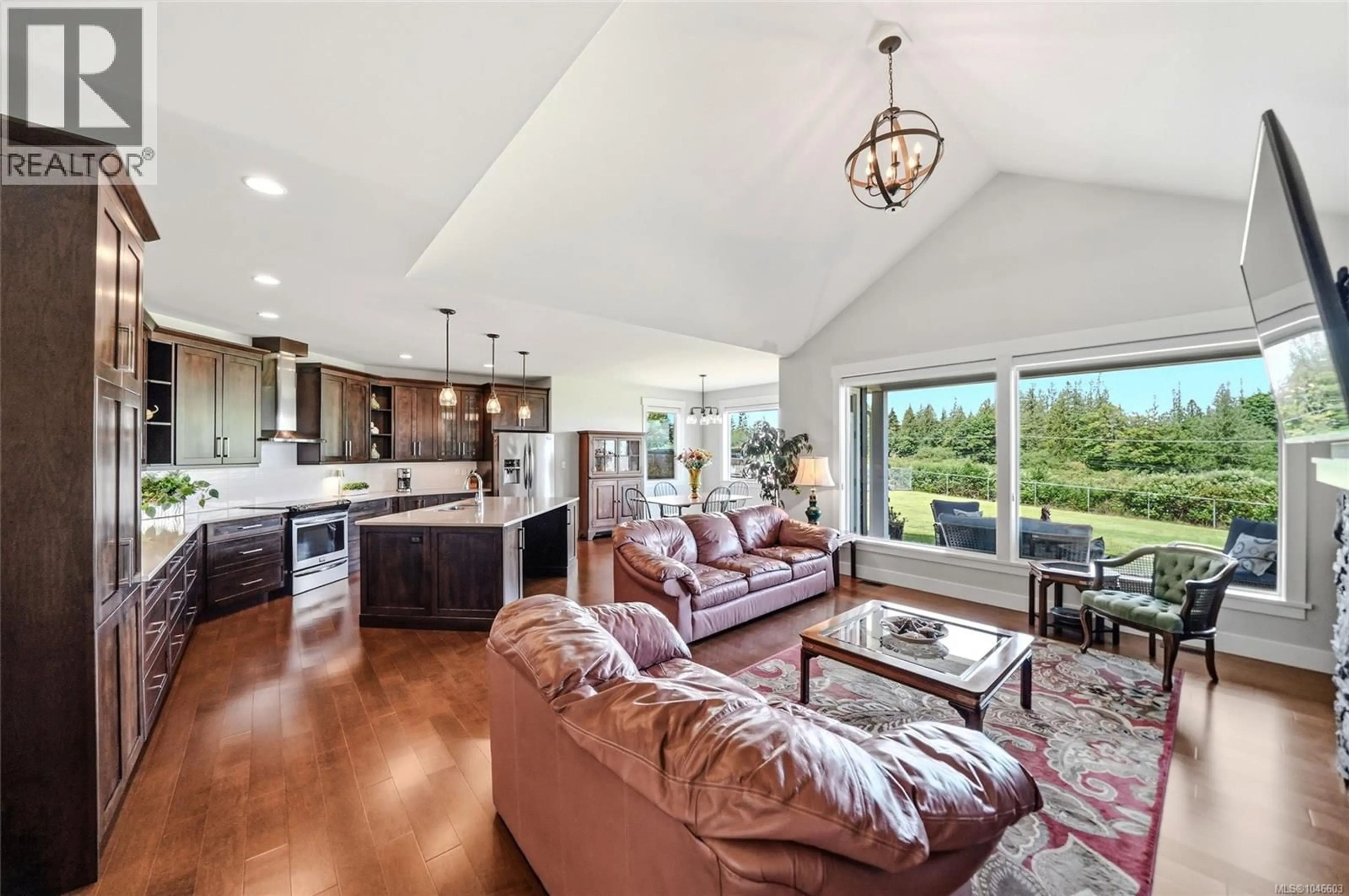 Open concept kitchen, unknown for 3861 CREEKSIDE DRIVE, Bowser British Columbia V0R1G0