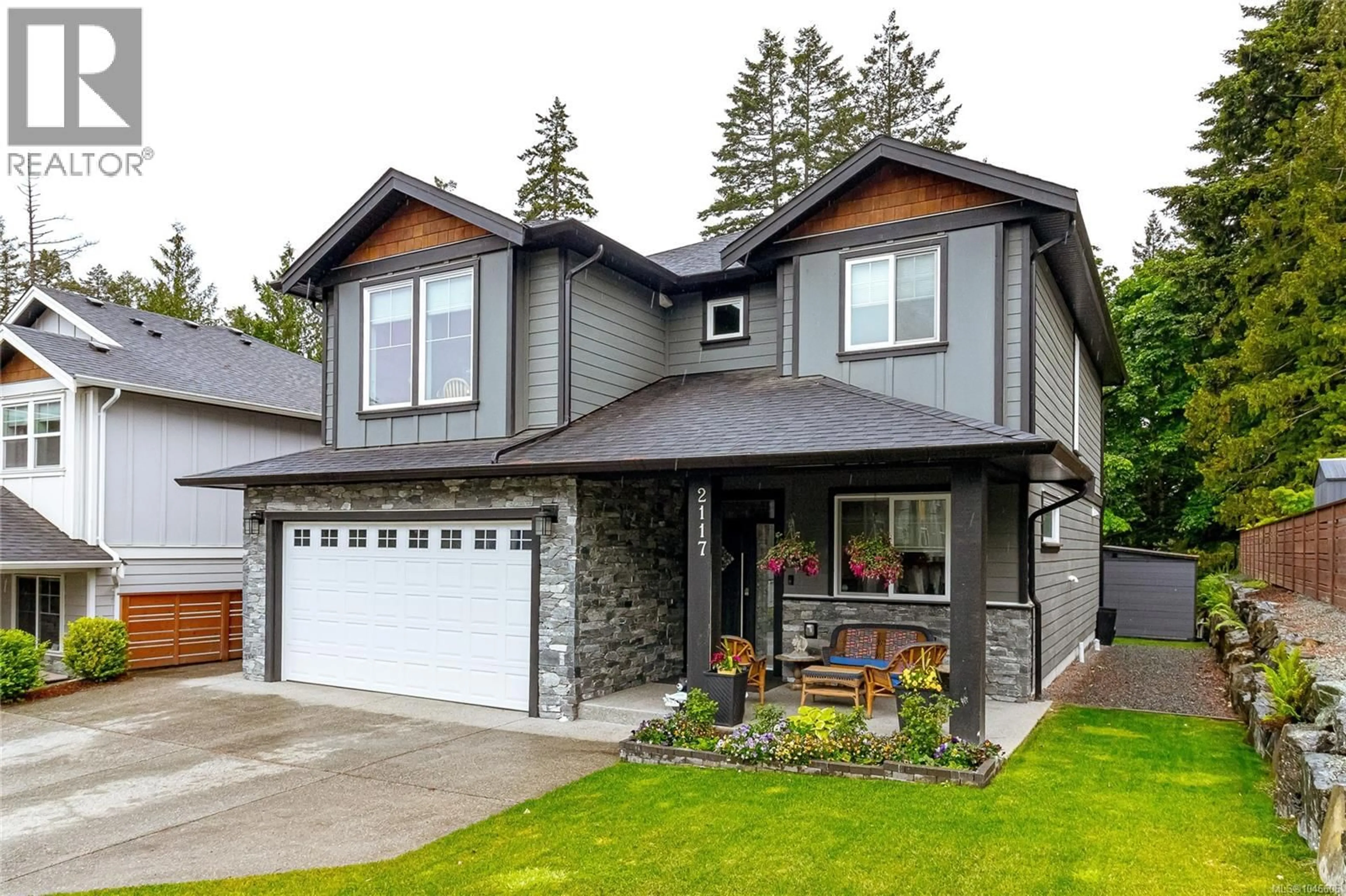 Home with vinyl exterior material, street for 2117 TRIANGLE TRAIL, Langford British Columbia V9C0R2