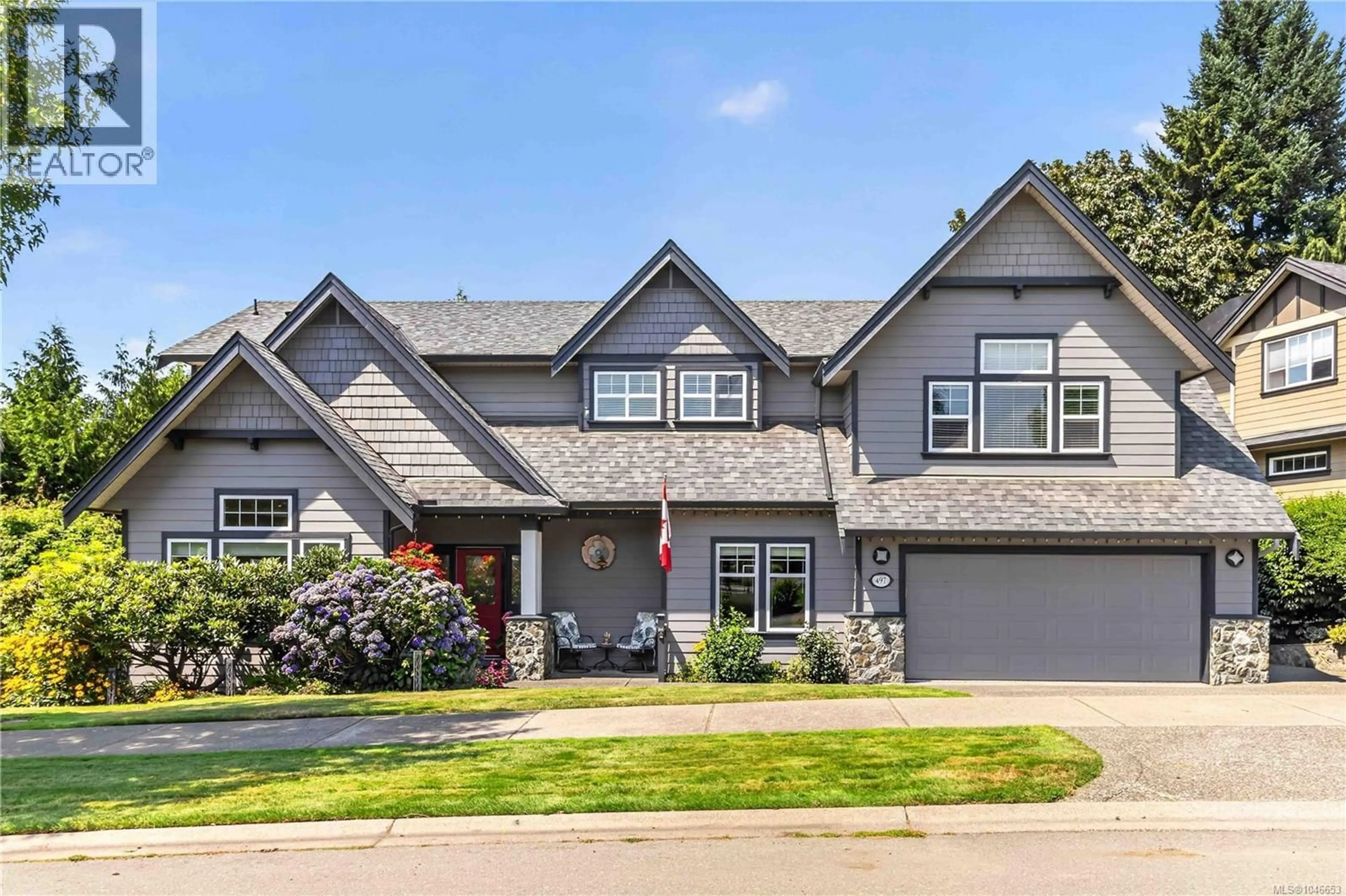 Home with brick exterior material, street for 497 OUTRIGGER LOOP, Colwood British Columbia V9C4L1