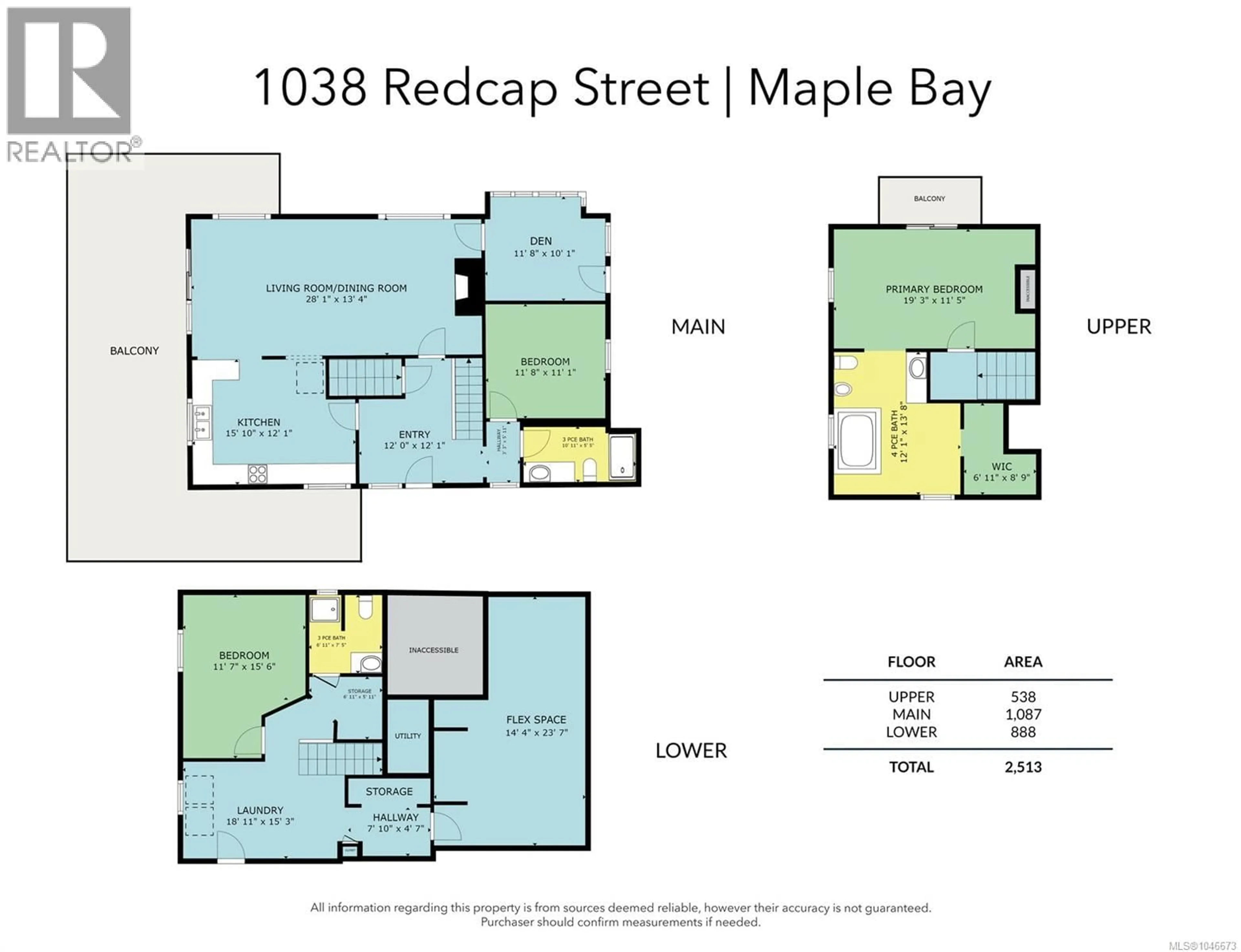 Floor plan for 1038 REDCAP STREET, Duncan British Columbia V9L5X8
