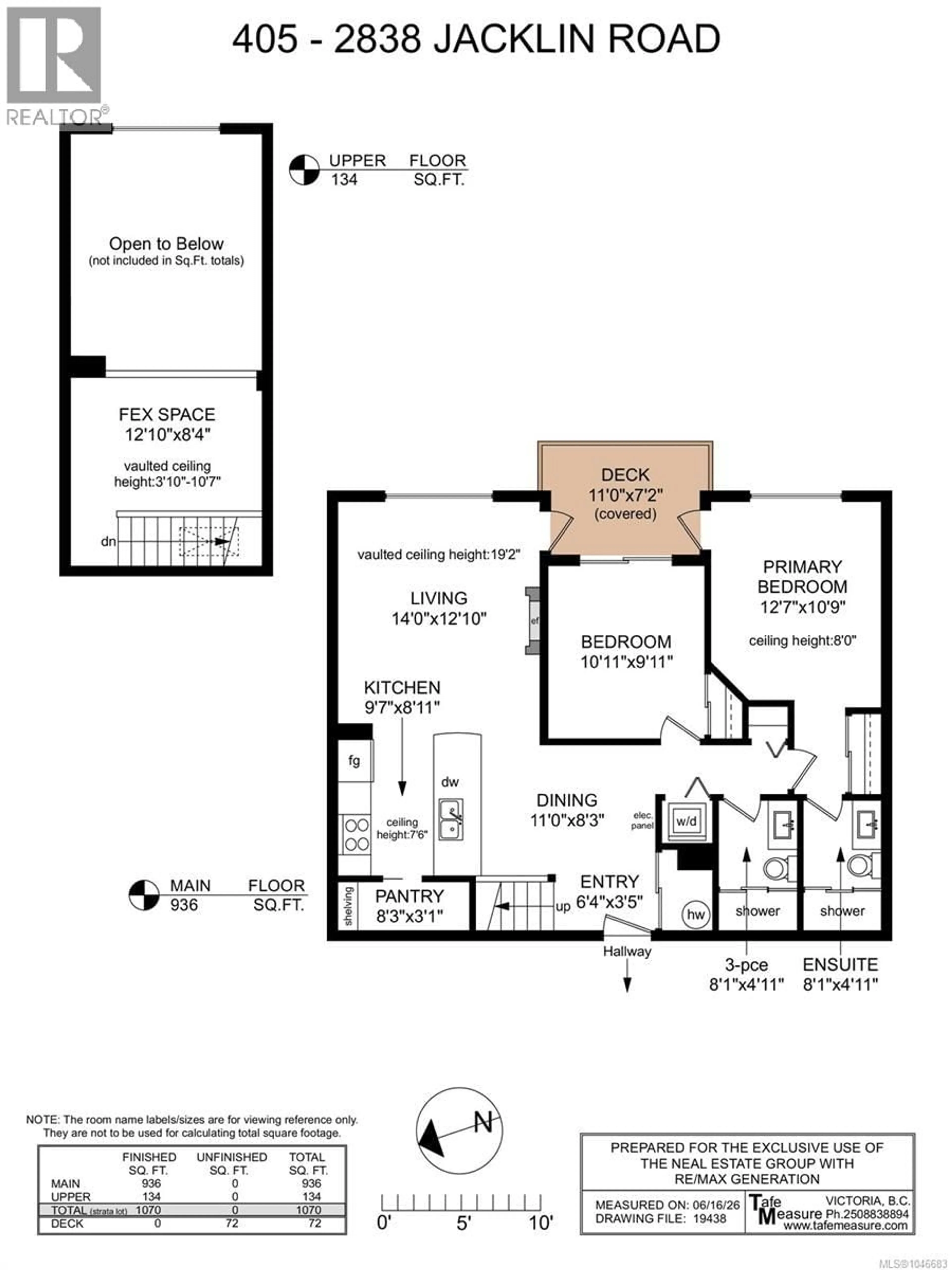 Floor plan for 405 - 2823 JACKLIN ROAD, Langford British Columbia V9B3Y1