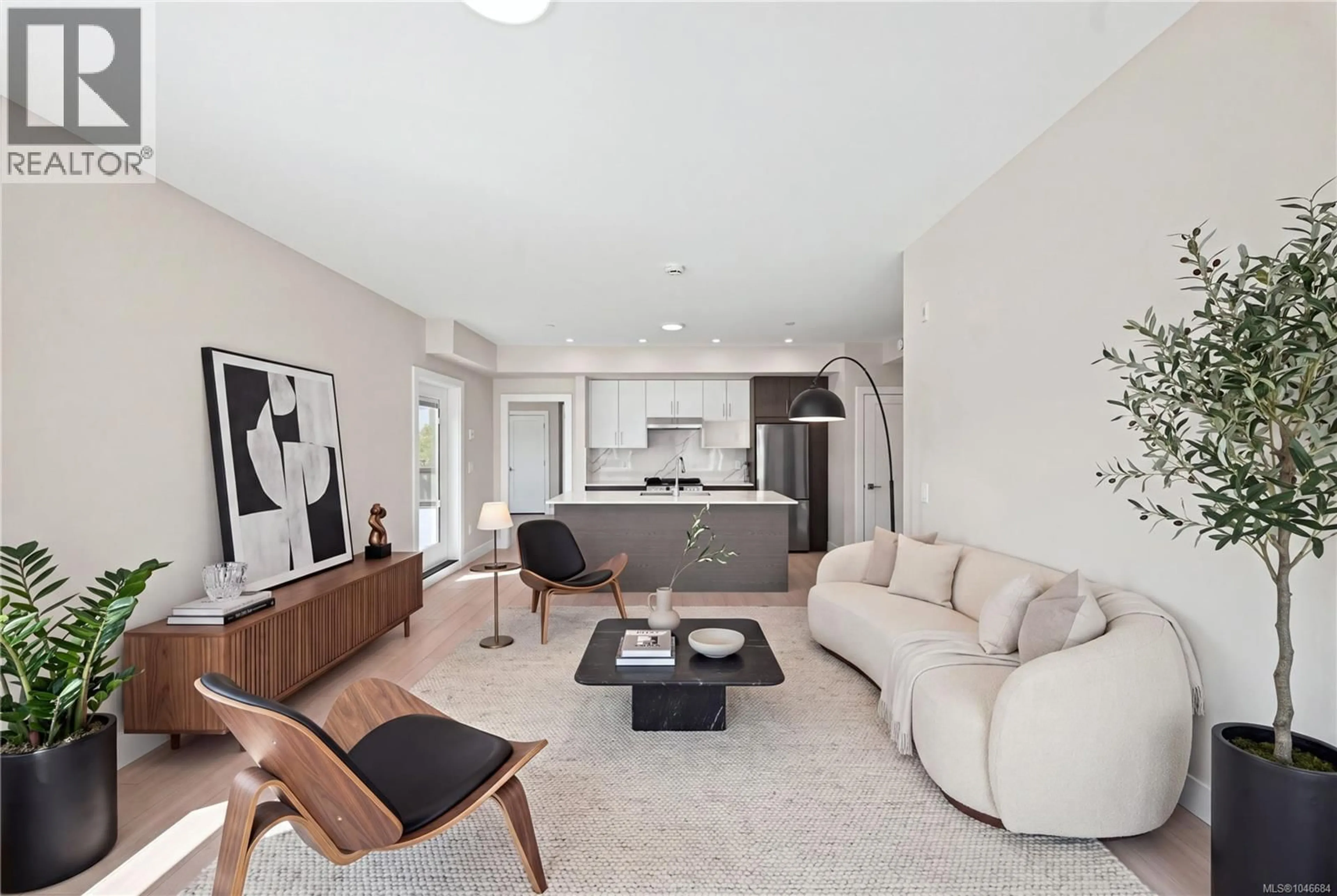 Living room with furniture, unknown for 210 - 171 JENSEN AVENUE WEST, Parksville British Columbia V9P1K3