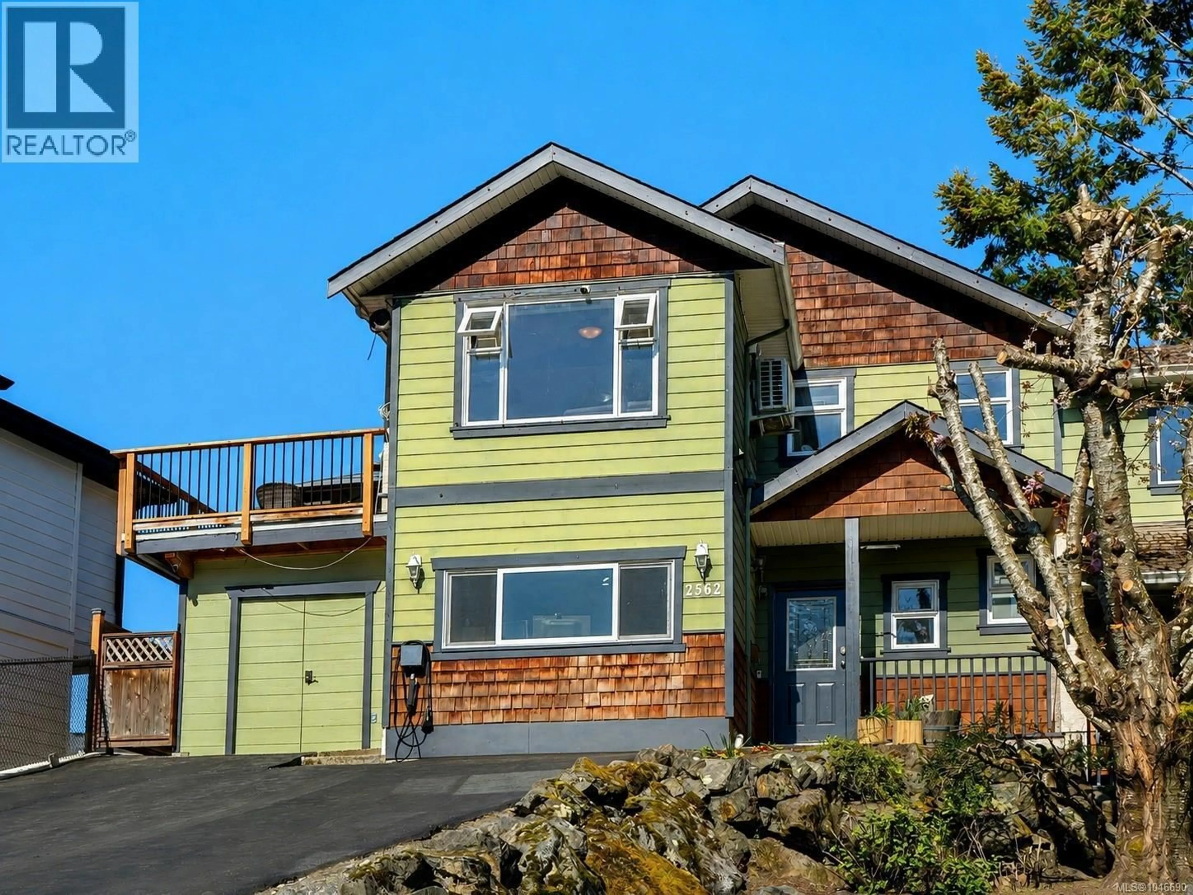 Home with vinyl exterior material, street for 2562 WENTWICH ROAD, Langford British Columbia V9B3N4